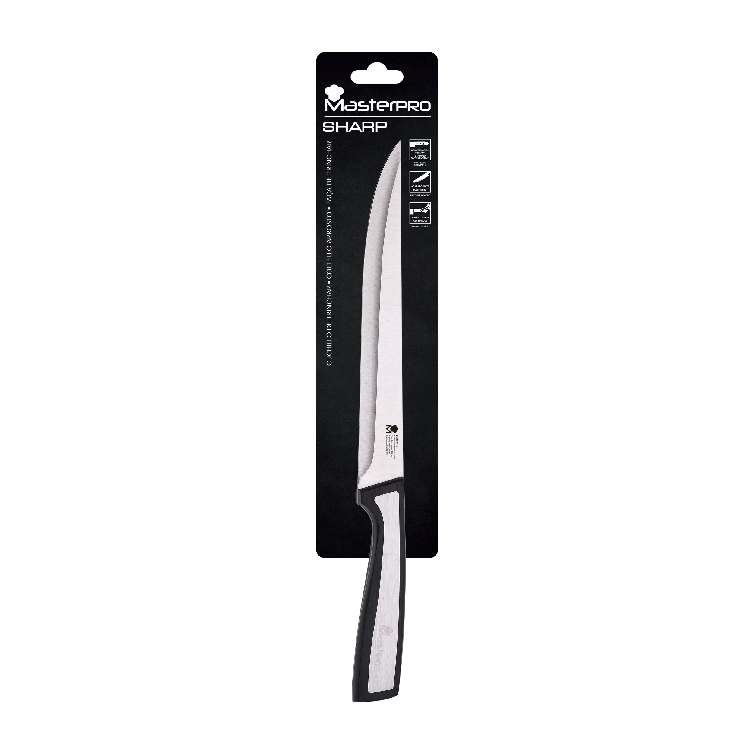 MasterPro Paslanmaz Çelik Bıçak | 20 cm | Sharp serisi | 4114