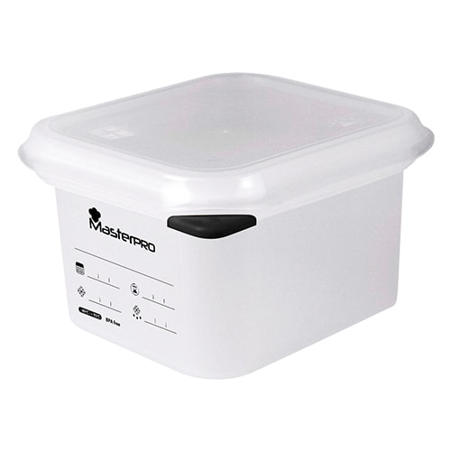 MasterPro Saklama Kabı | 17,6x16,2x10 cm | 1,7 L | Foodies Collection serisi | 2941
