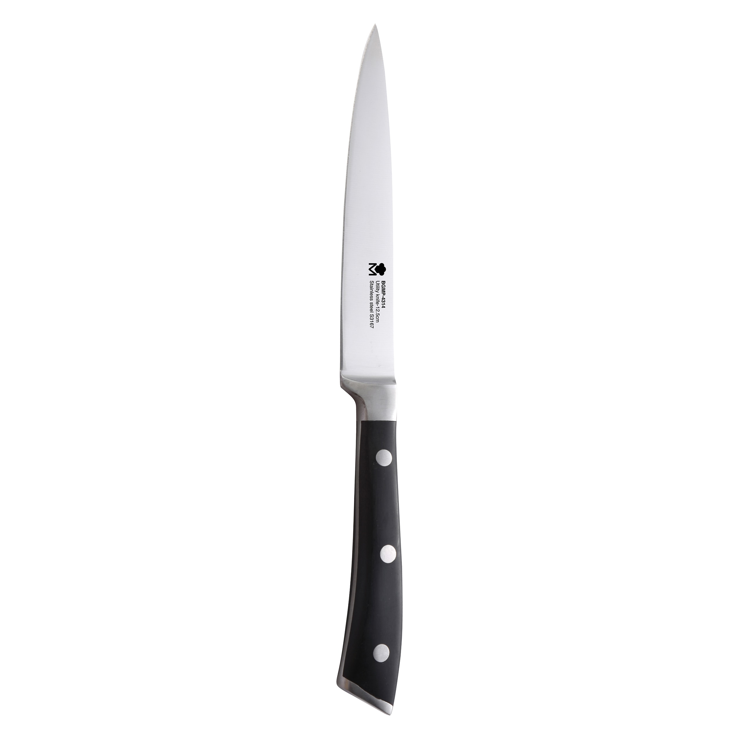MasterPro Paslanmaz Çelilk Çok Amaçlı Bıçak | 12,5 cm | Foodies Collection serisi | 4314