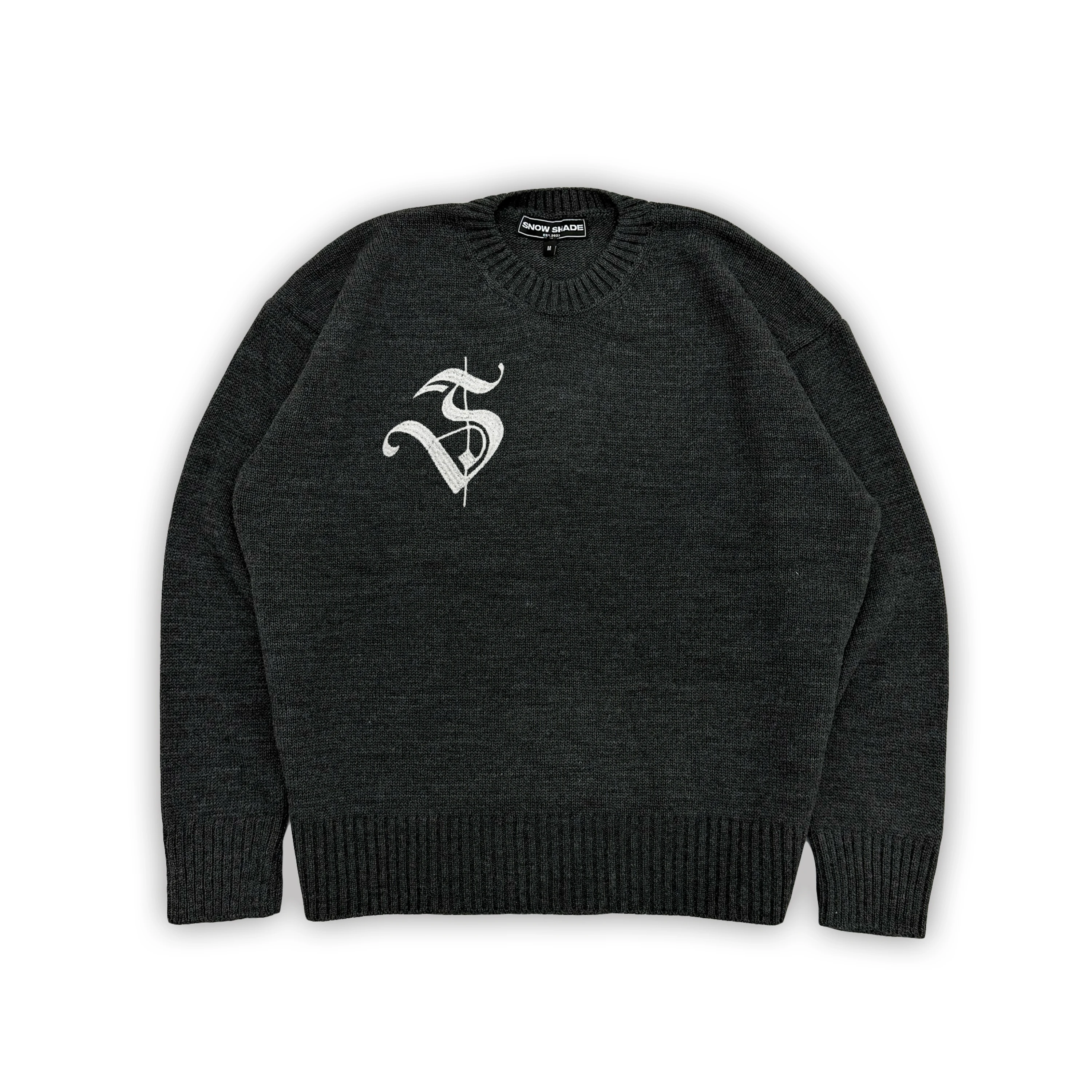 Crest Knit Sweater
