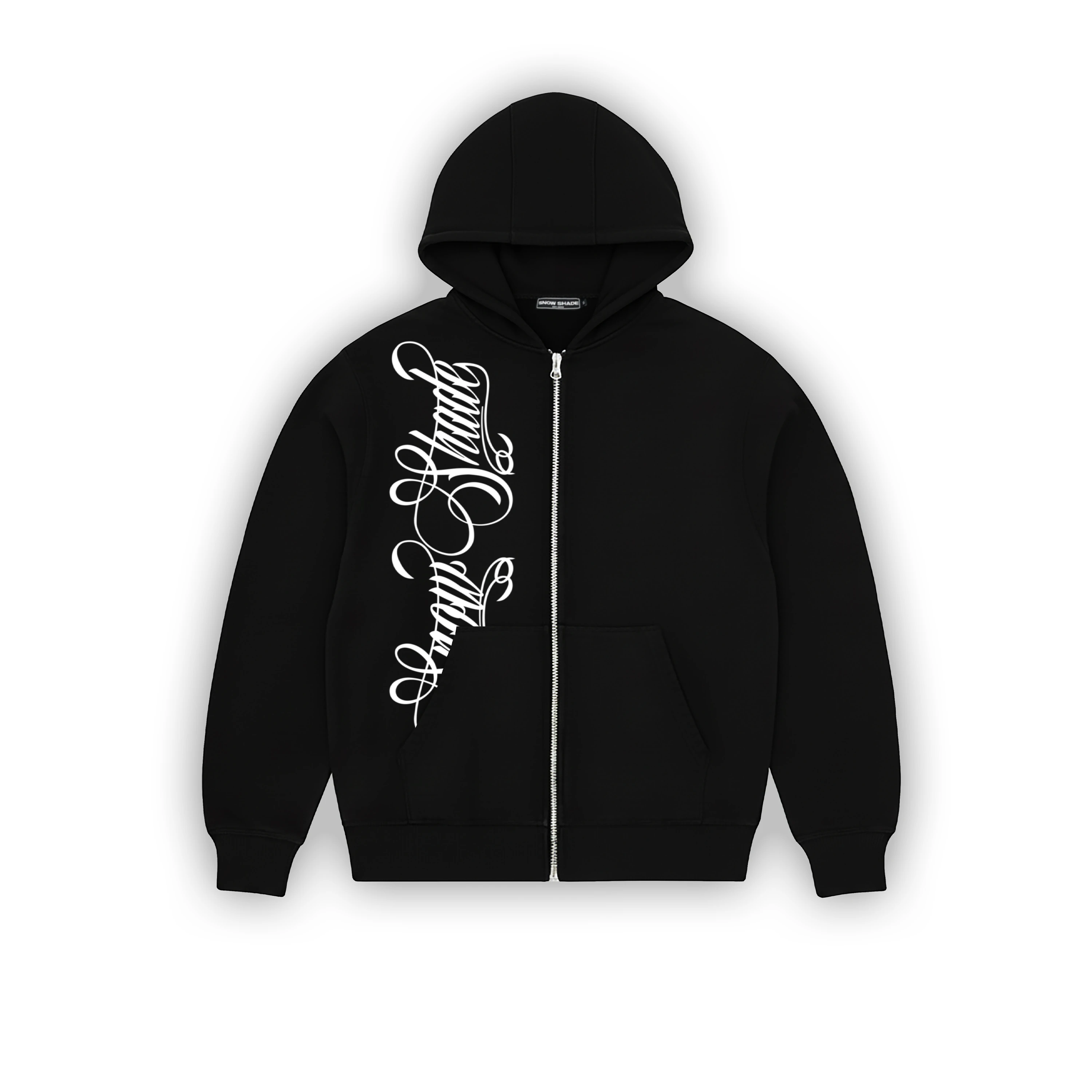 Script Zip Hoodie