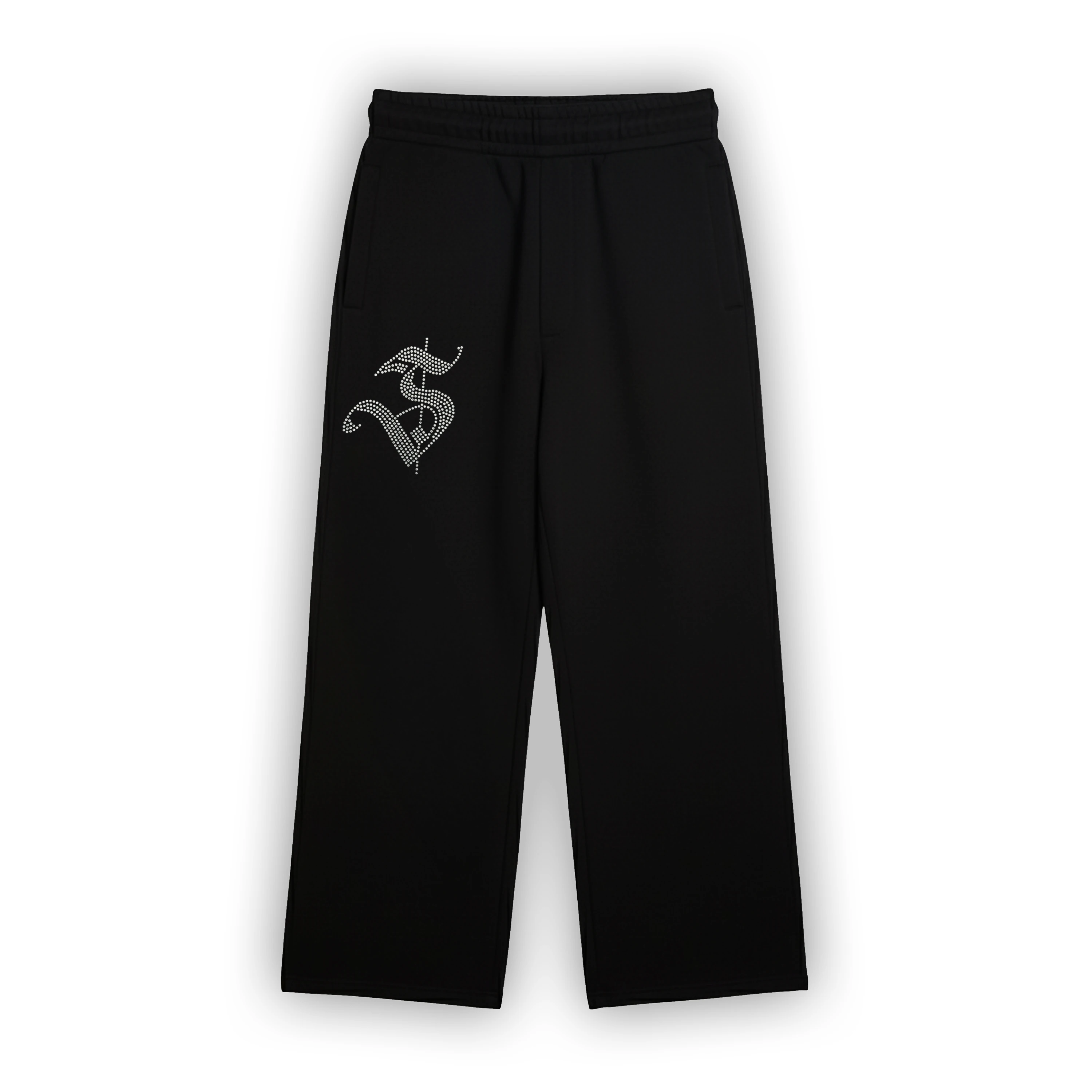 Crest Rhinestone Sweatpants