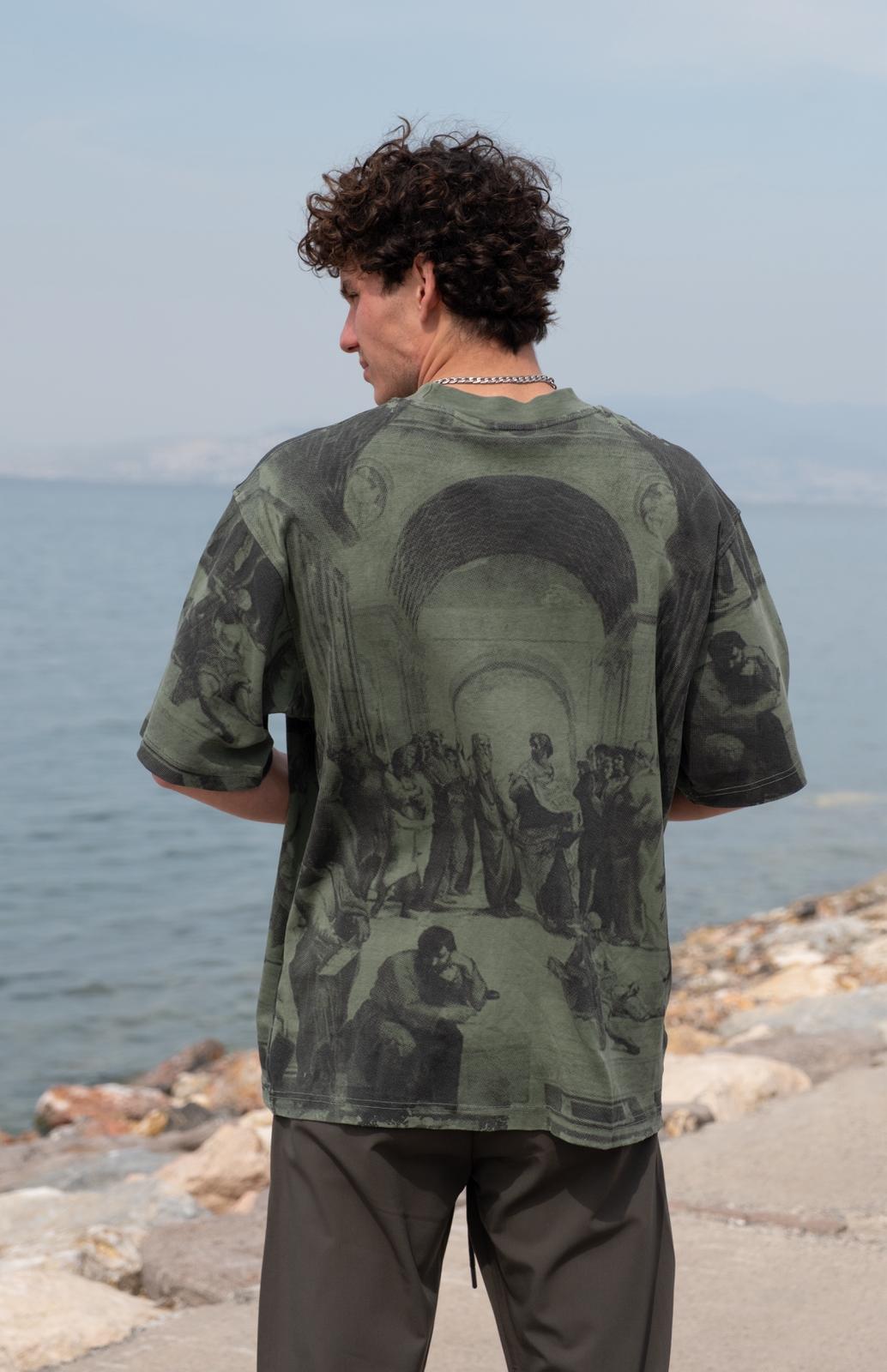 YIKAMALI TSHİRT-HAKİ