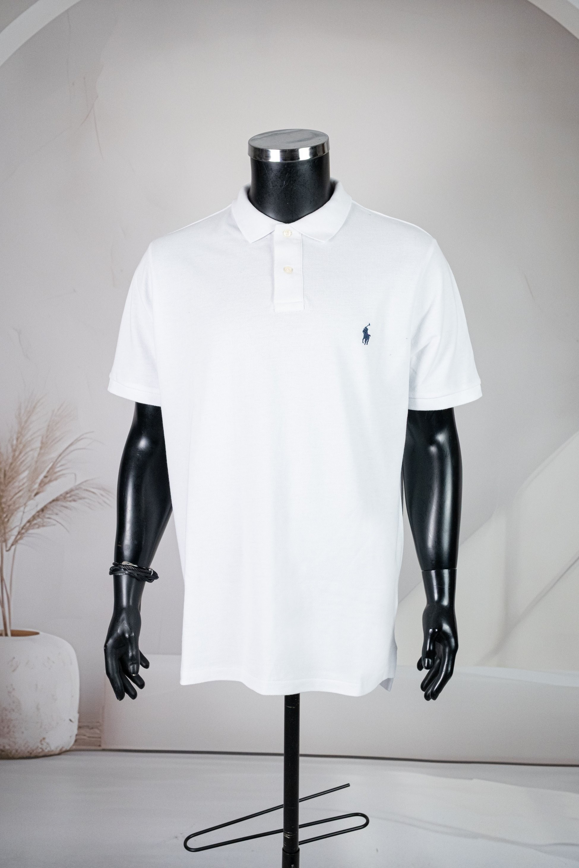 Ralhp Lauren Beyaz Polo Yaka Tişört