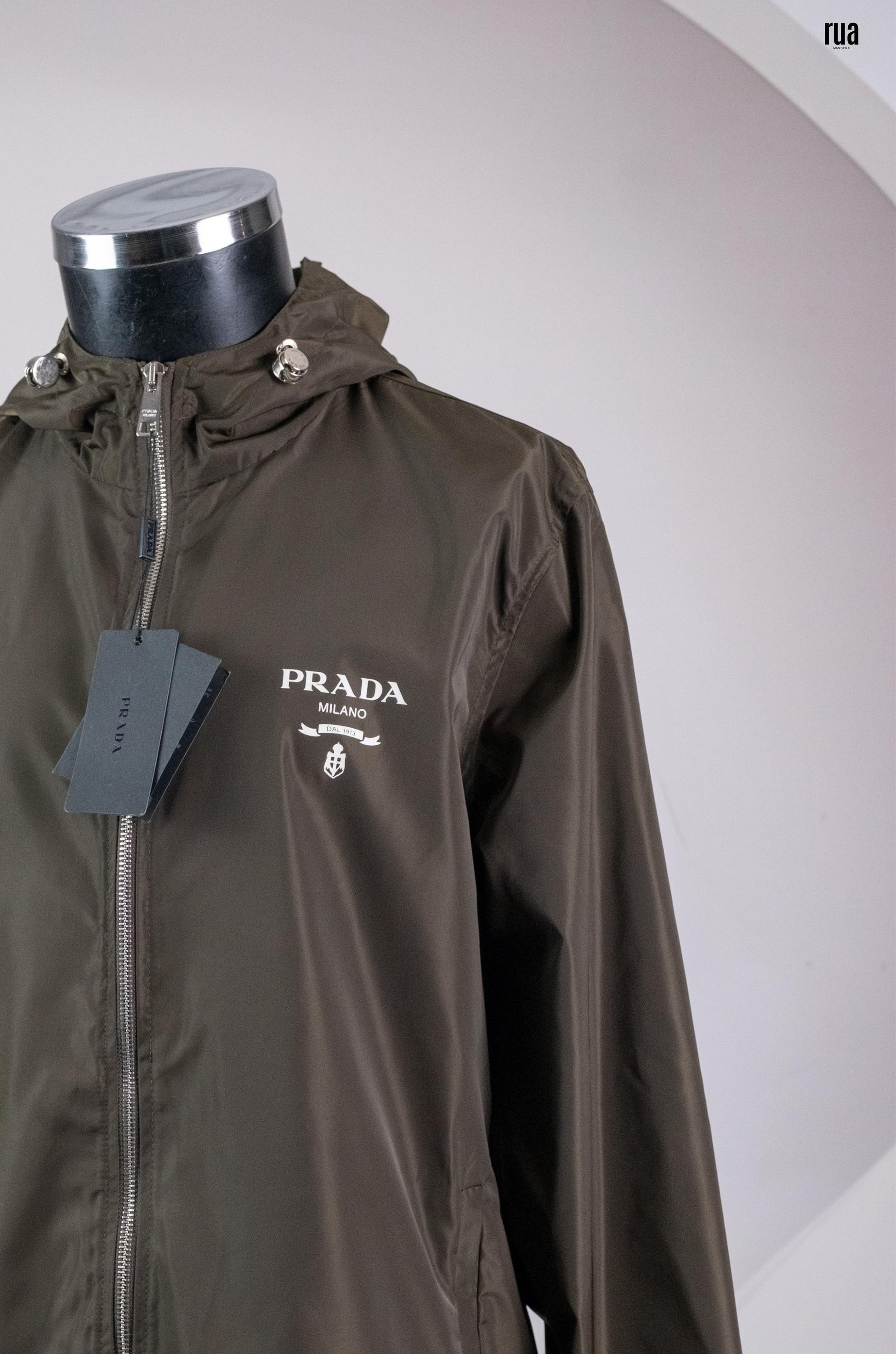 Prada Yağmurluk Haki