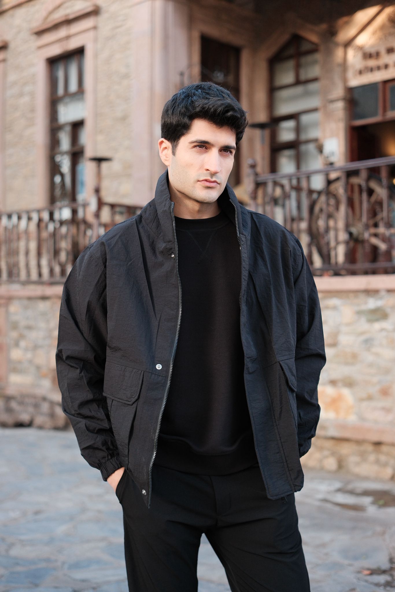 Rüzgarlık-Siyah