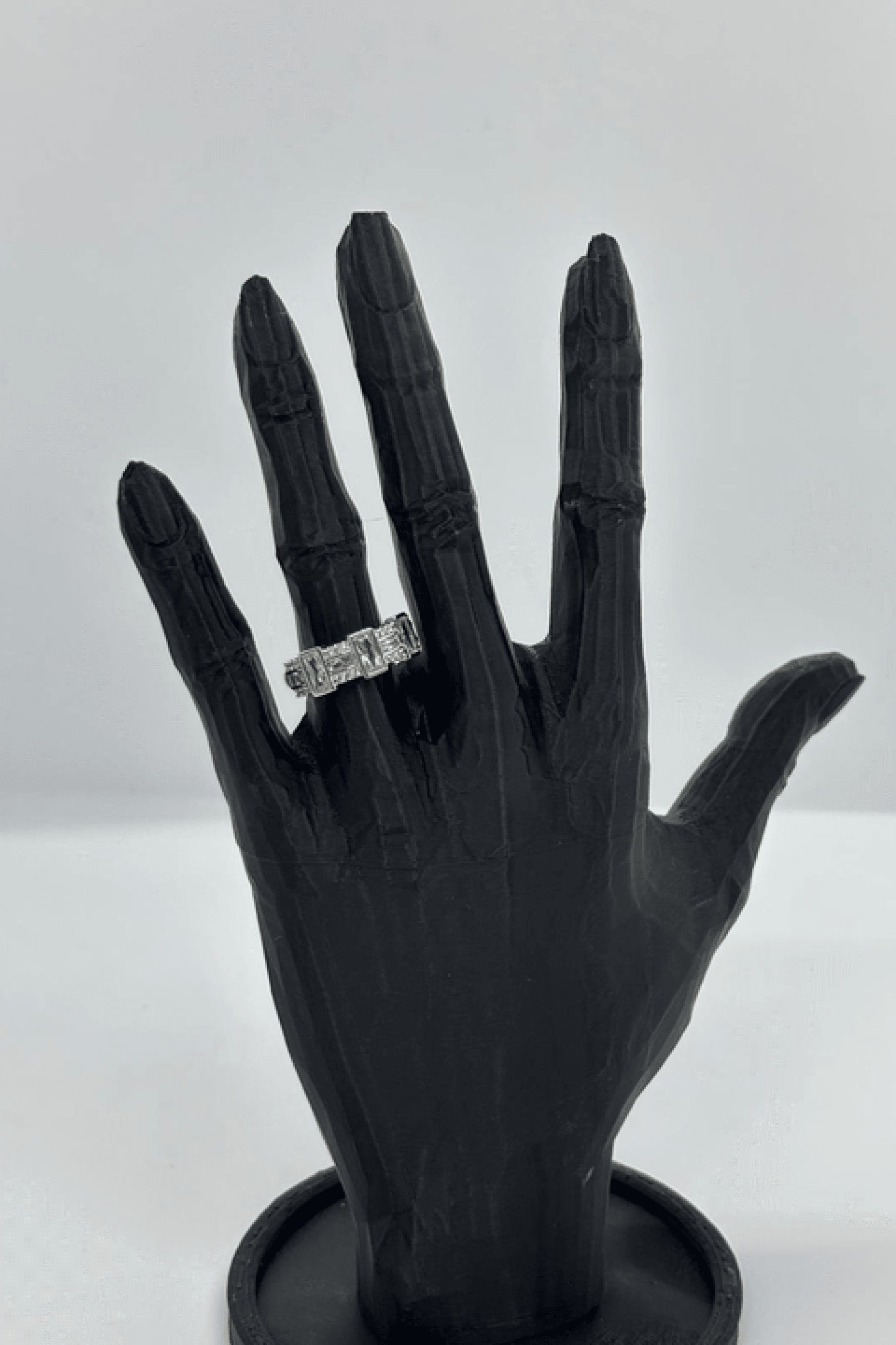 Silver Crytal Yüzük