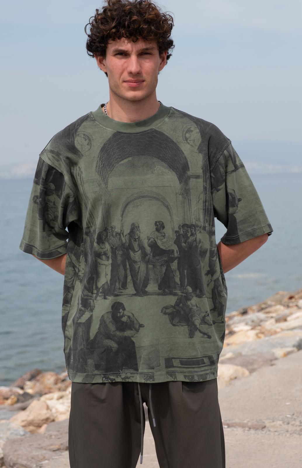 YIKAMALI TSHİRT-HAKİ