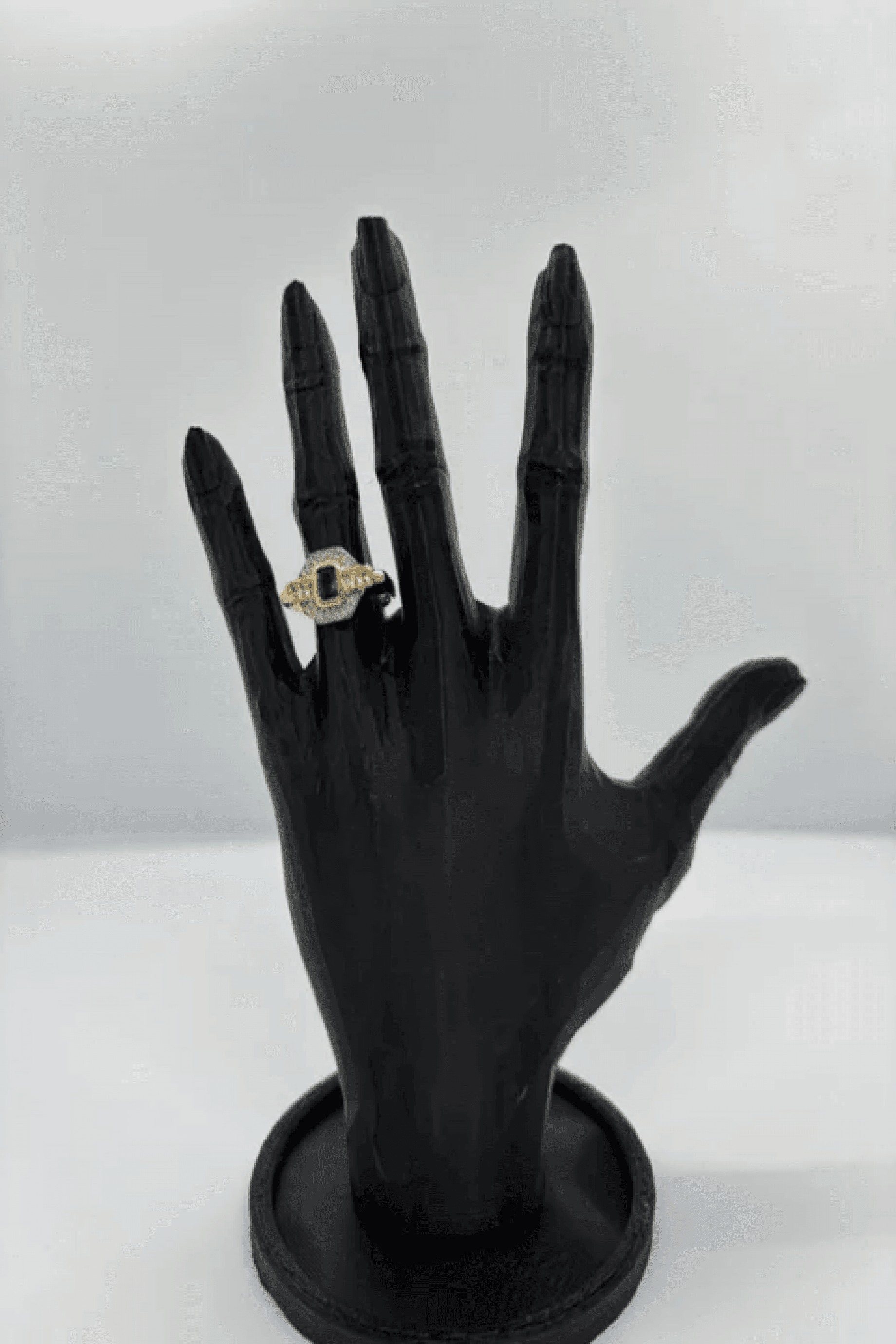 Gold Tasarım Emerald Yüzük