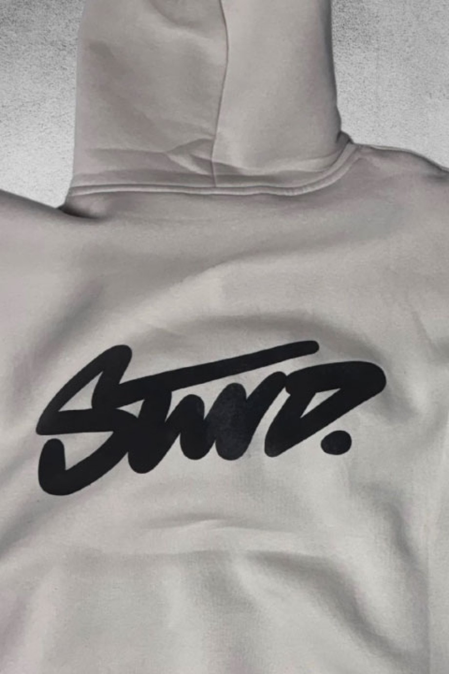 Krem Hoodie Eşofman Takım