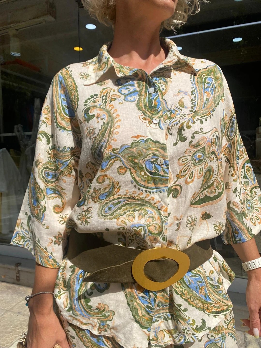 SÜET KEMER- HAKİ 