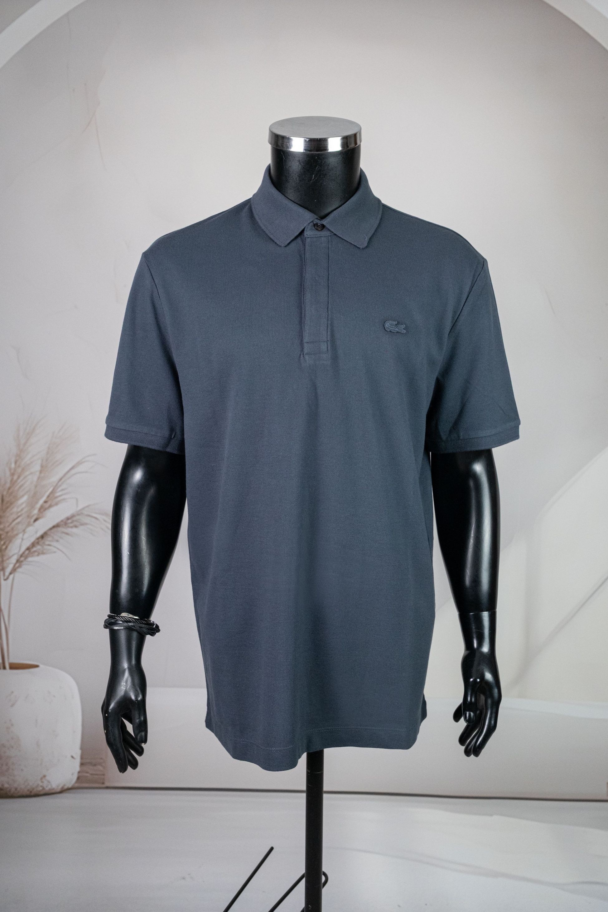 Lacoste Antrasit Polo Yaka Tişört