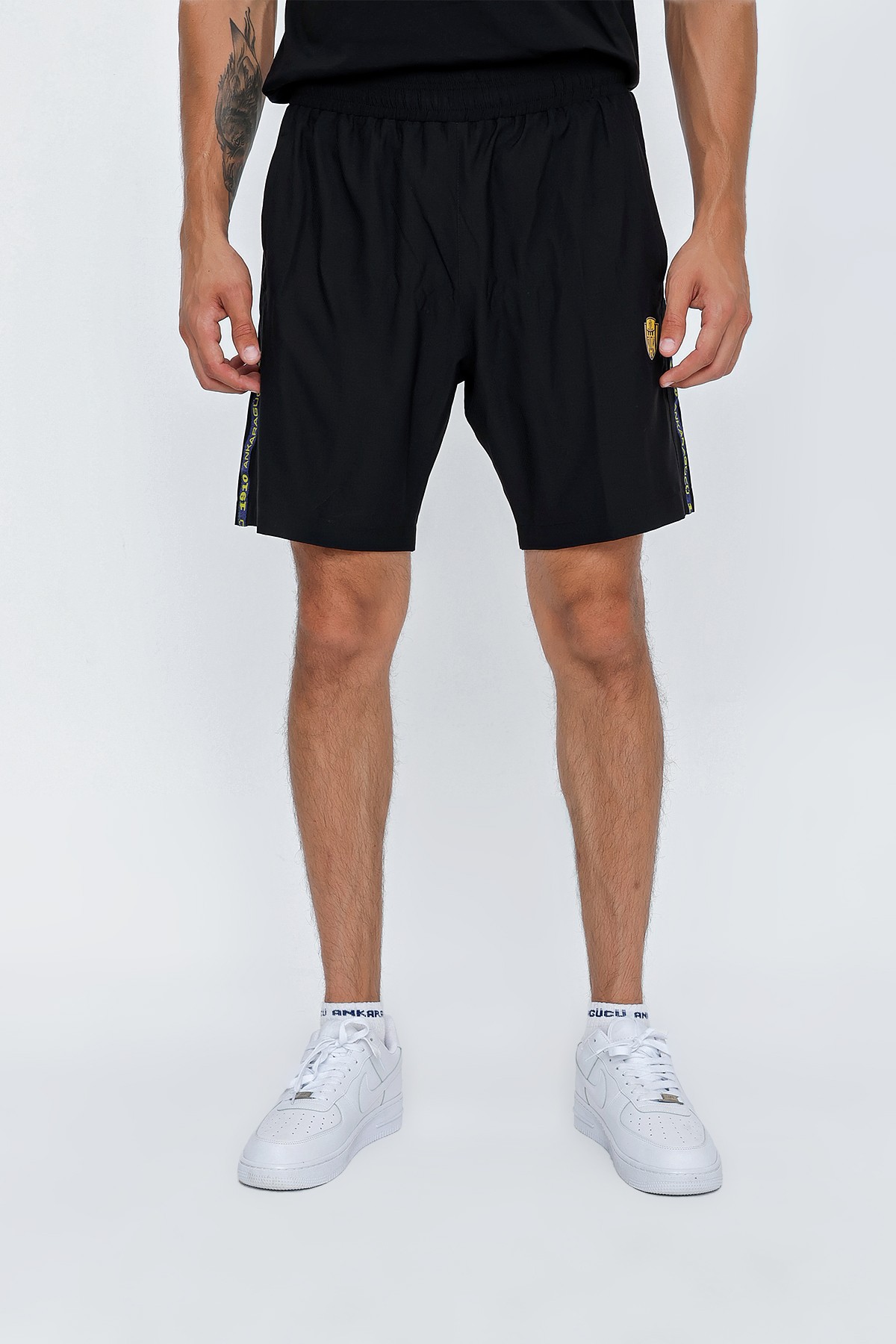 ANKR-0033 SİNCE ERK.SİYAH BISTRECH SHORT