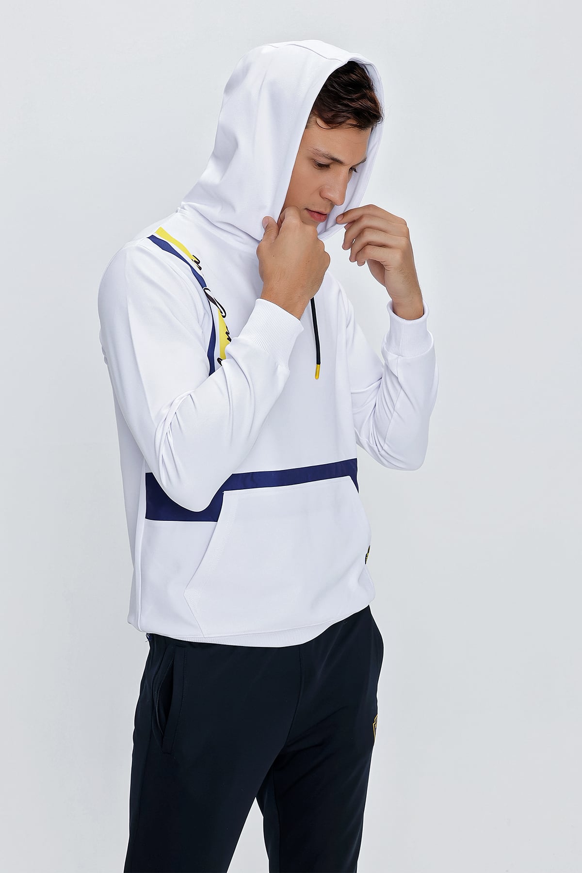 ANKR-0003 SİNCE ERKEK BEYAZ POLY.SWEAT
