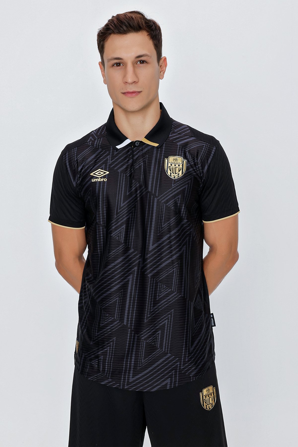 TF-0275 Umbro Ankaragucu Kurtulus Jersey Black