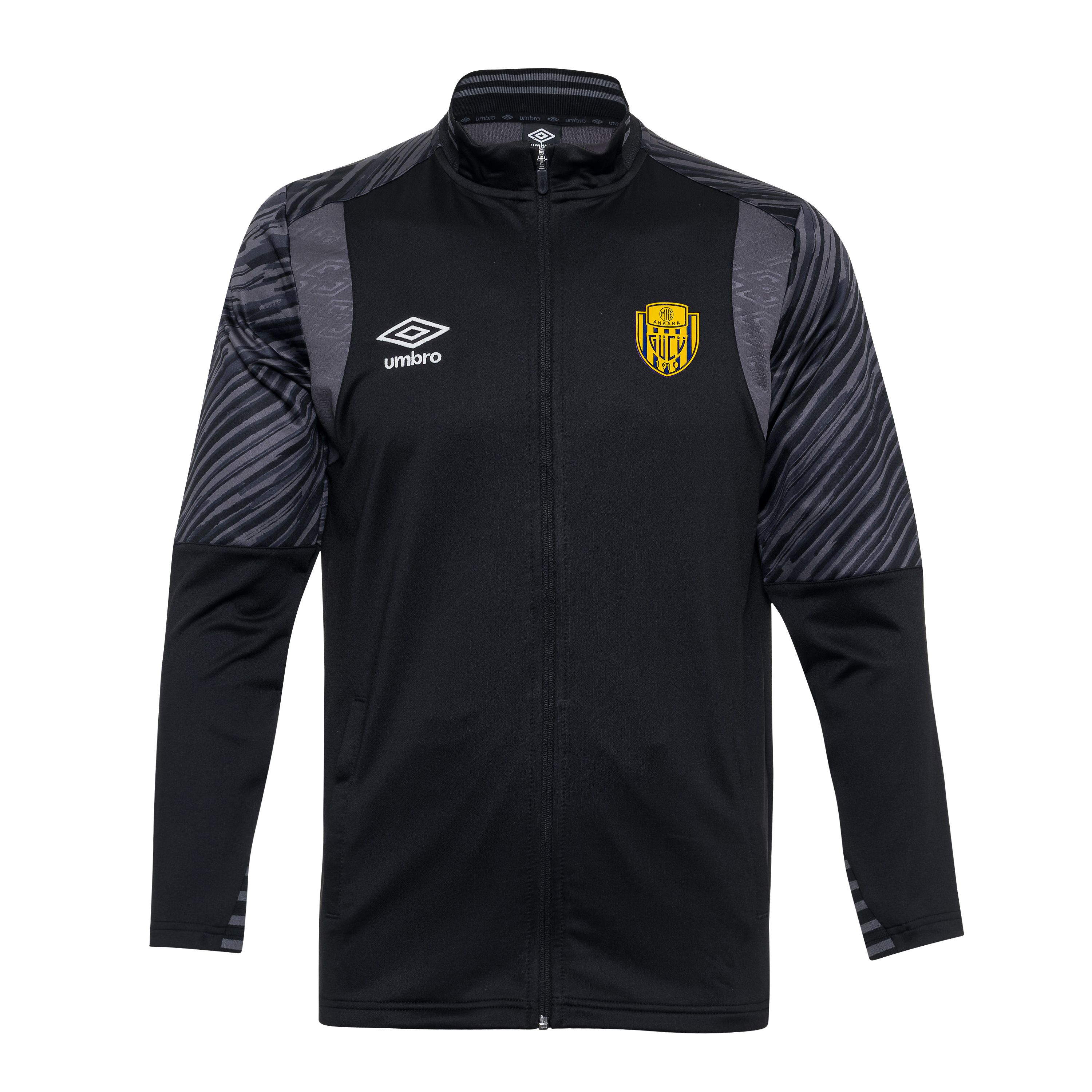 TC-0207 UMBRO PLUS CAMP JACKET BLACK