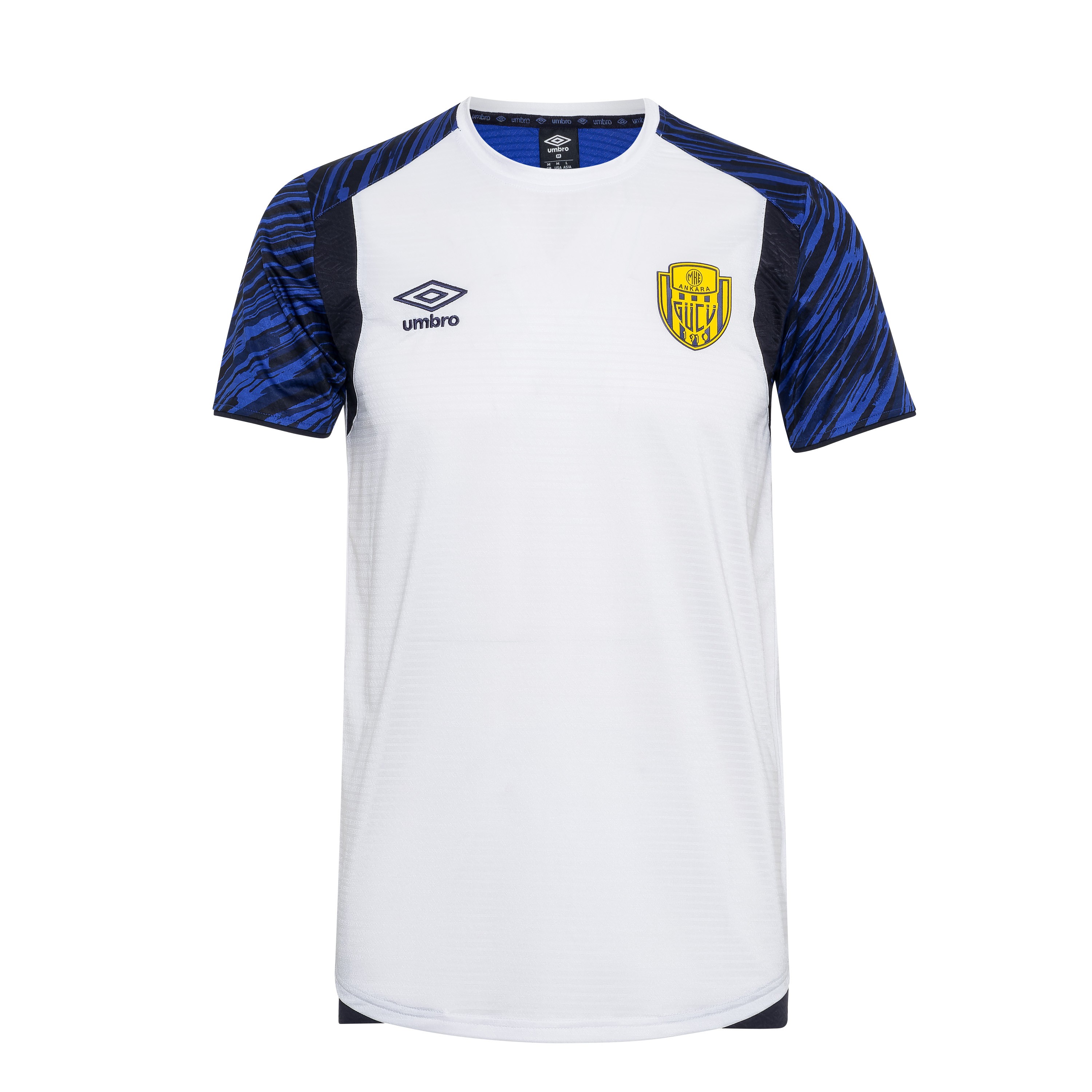 TF-0430 UMBRO PLUS TRAINING TSHIRT WHITE
