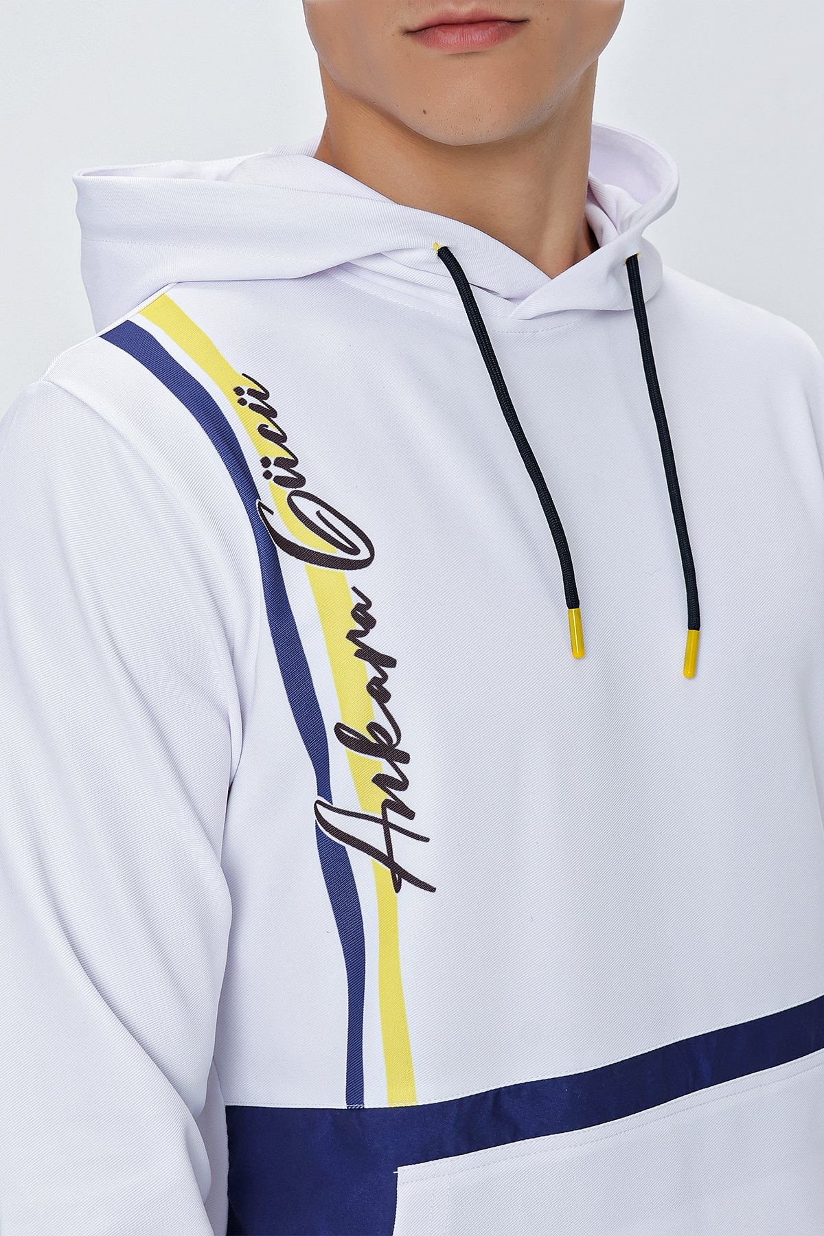 ANKR-0003 SİNCE ERKEK BEYAZ POLY.SWEAT