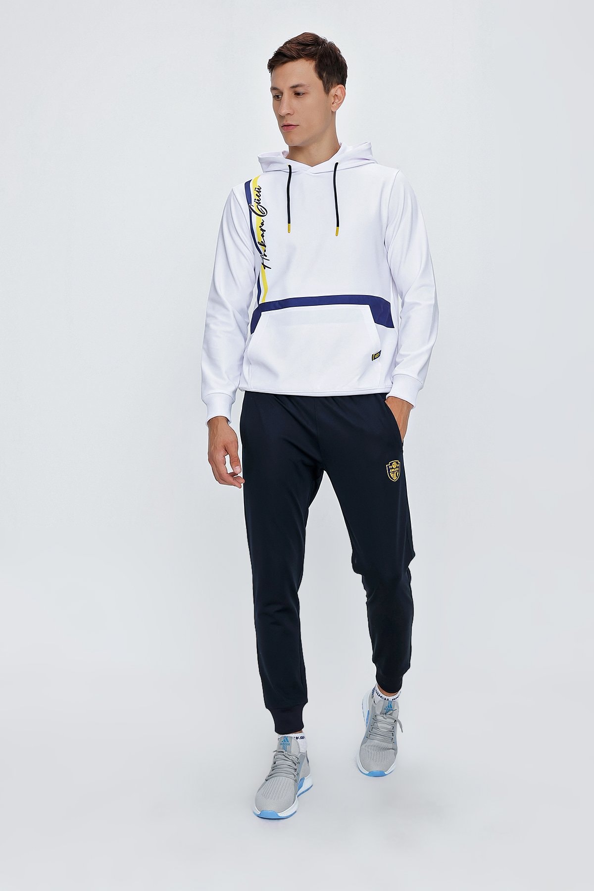 ANKR-0003 SİNCE ERKEK BEYAZ POLY.SWEAT