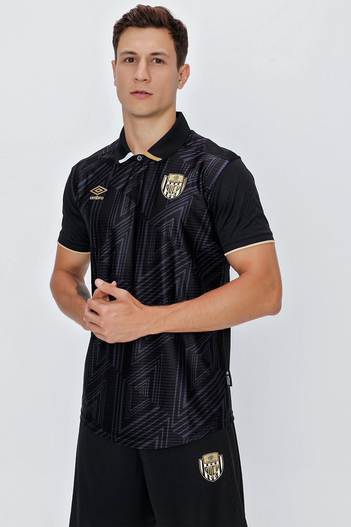 TF-0275 Umbro Ankaragucu Kurtulus Jersey Black