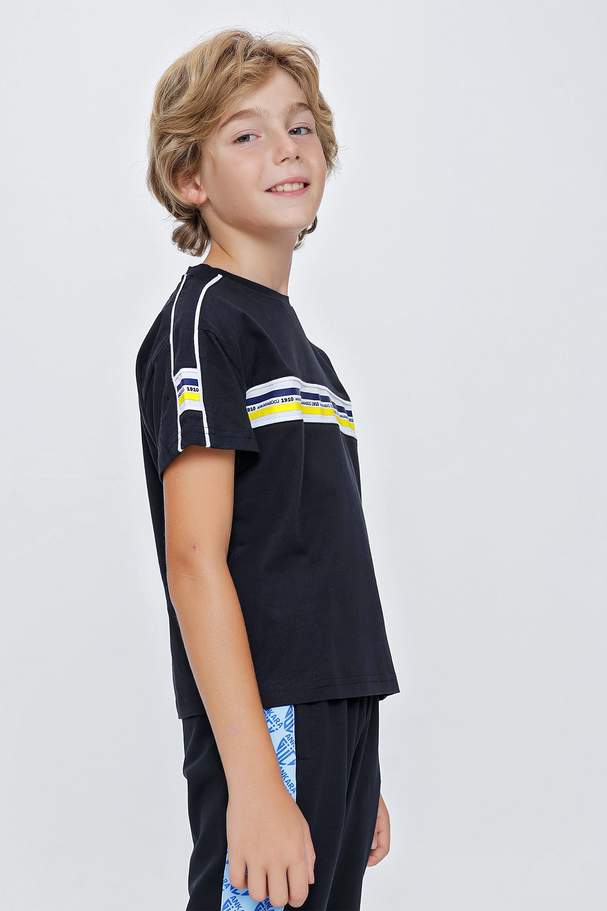 ANKR-0058 SİNCE ÇOCUK LACİ BASIC T-SHIRT