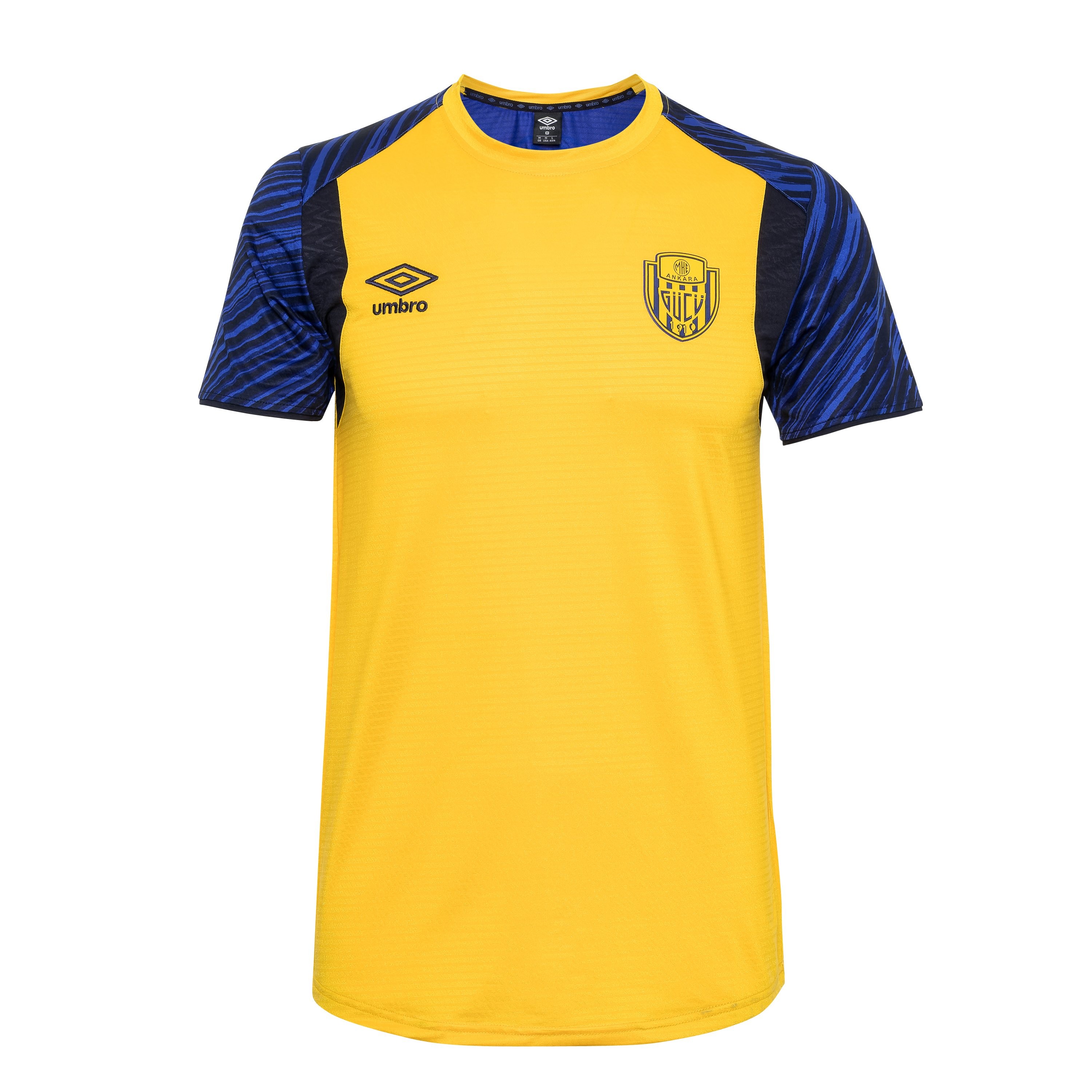 TF-0430 UMBRO PLUS TRAINING TSHIRT YELLOW