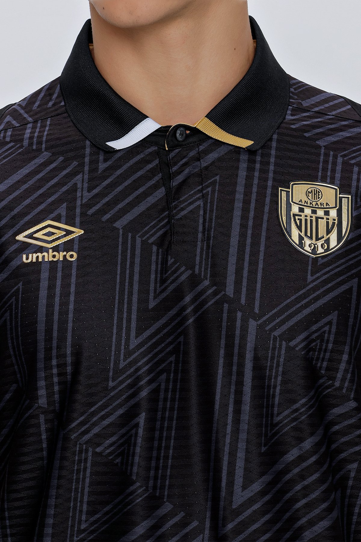 TF-0275 Umbro Ankaragucu Kurtulus Jersey Black