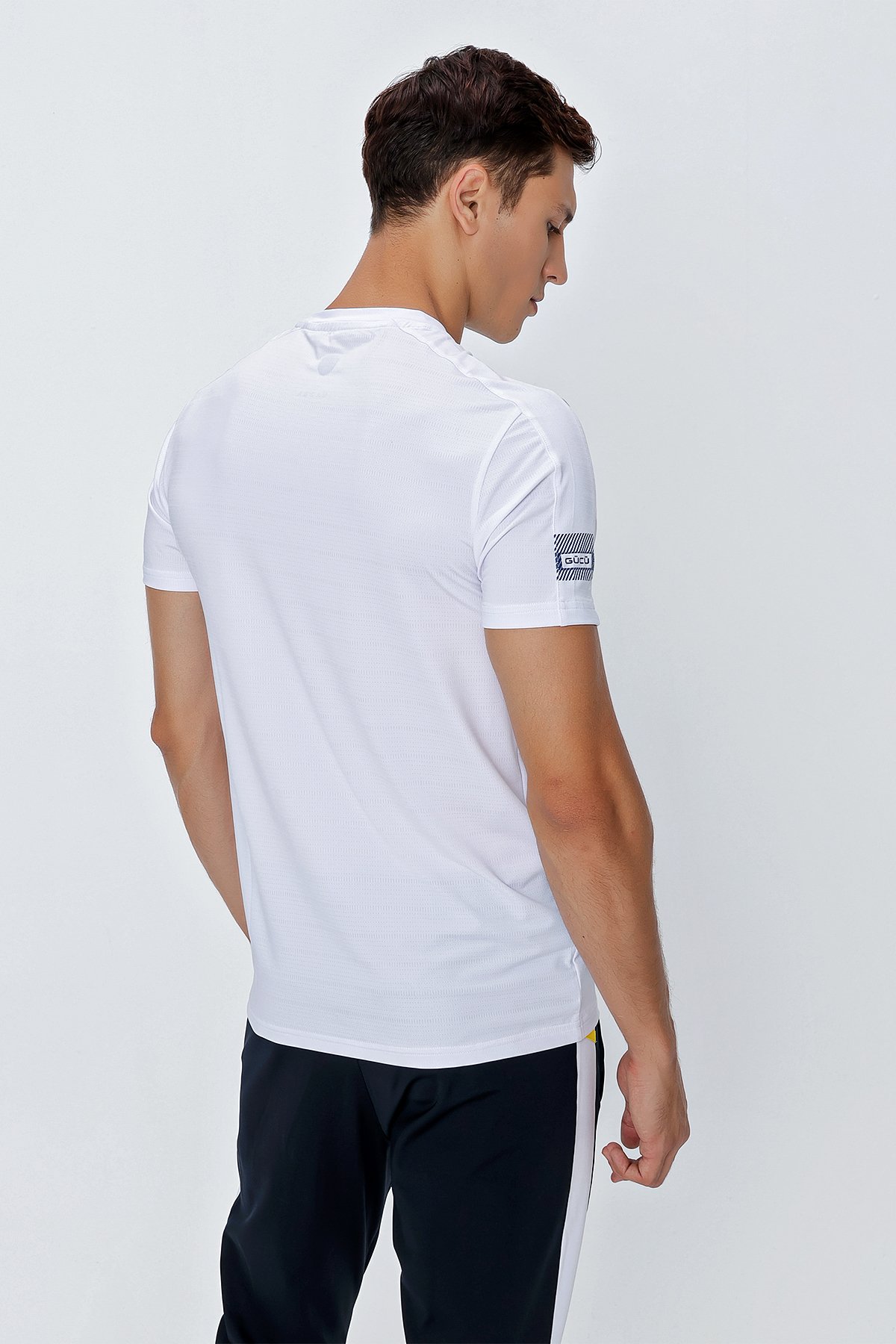 ANKR-0047 SİNCE ERK.BEYAZ ÇİZGİLİ BASIC T-SHIRT