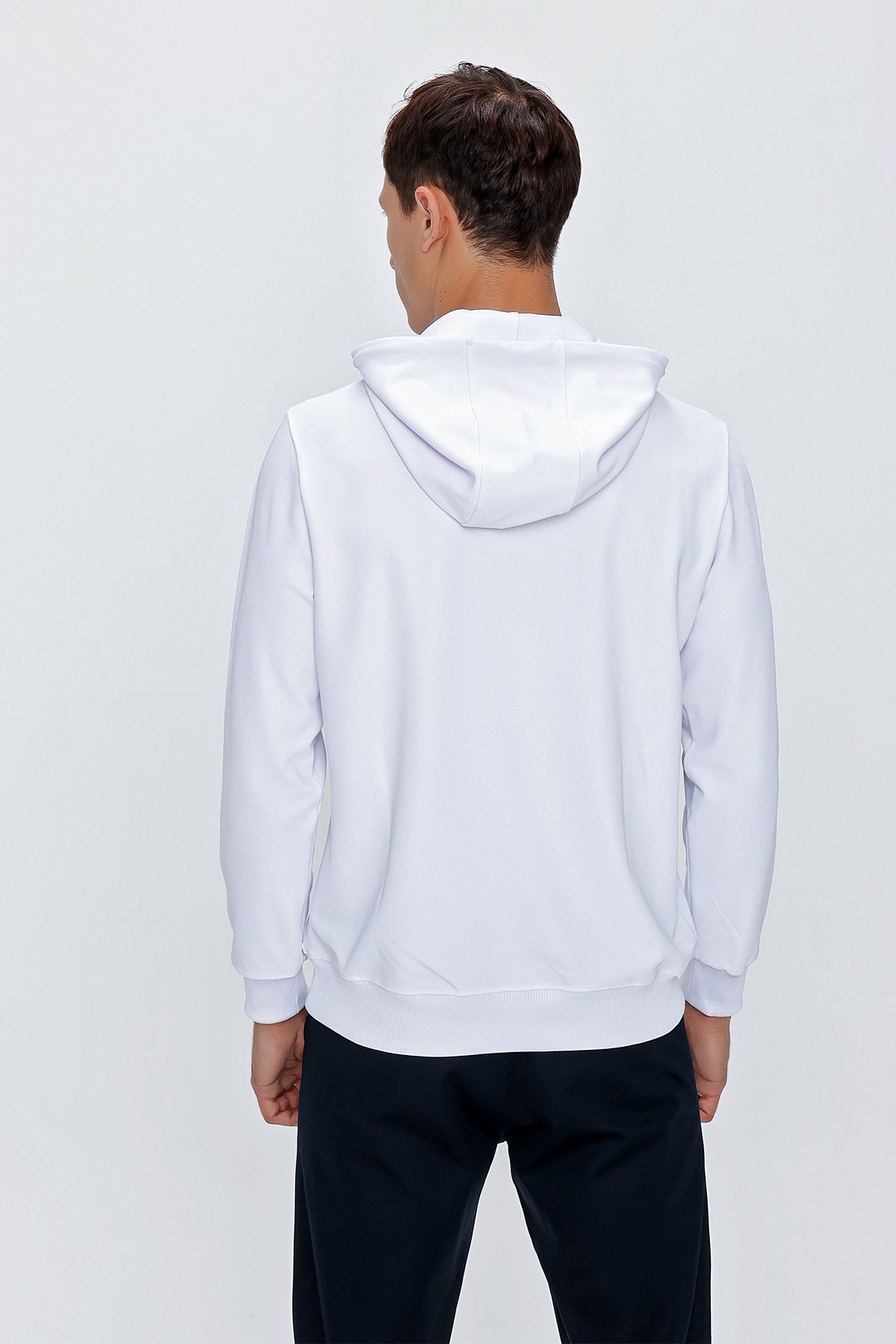 ANKR-0003 SİNCE ERKEK BEYAZ POLY.SWEAT