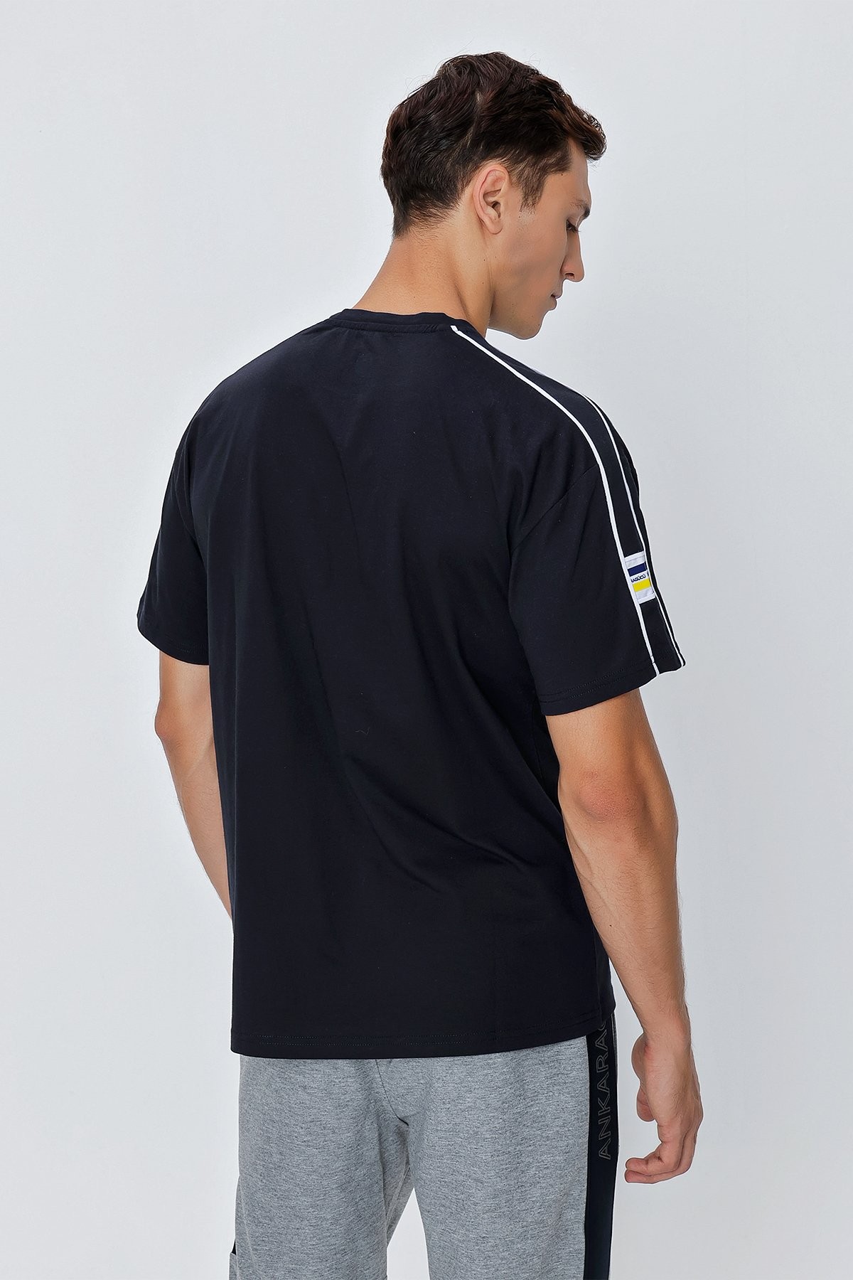 ANKR-0043 SİNCE ERKEK LACİ BASIC T-SHIRT