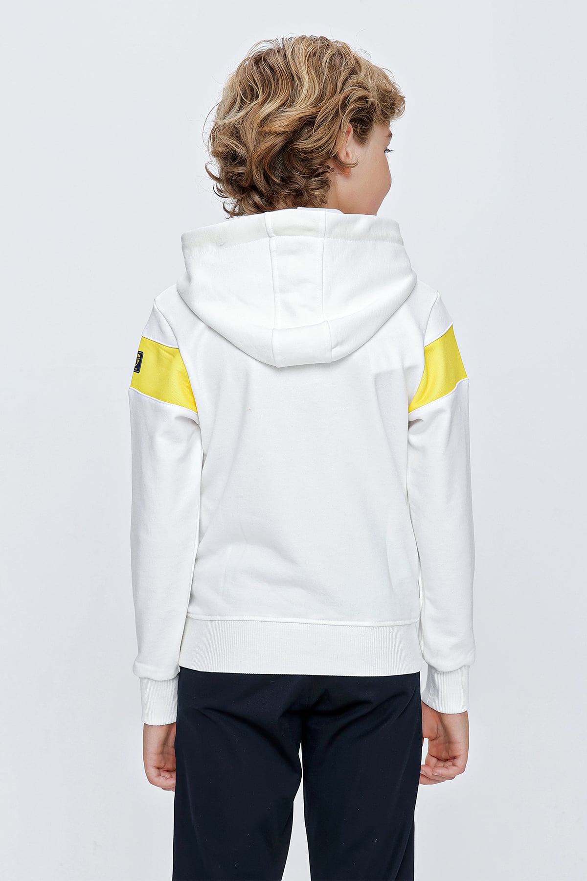 ANKR-00052 SİNCE ÇOCUK EKRU BÜKÜMLÜ SWEAT