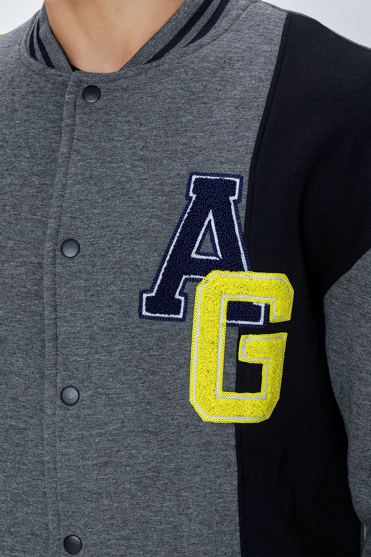 ANKR-0049 SİNCE ERKEK GRİ KOLEJ MONT