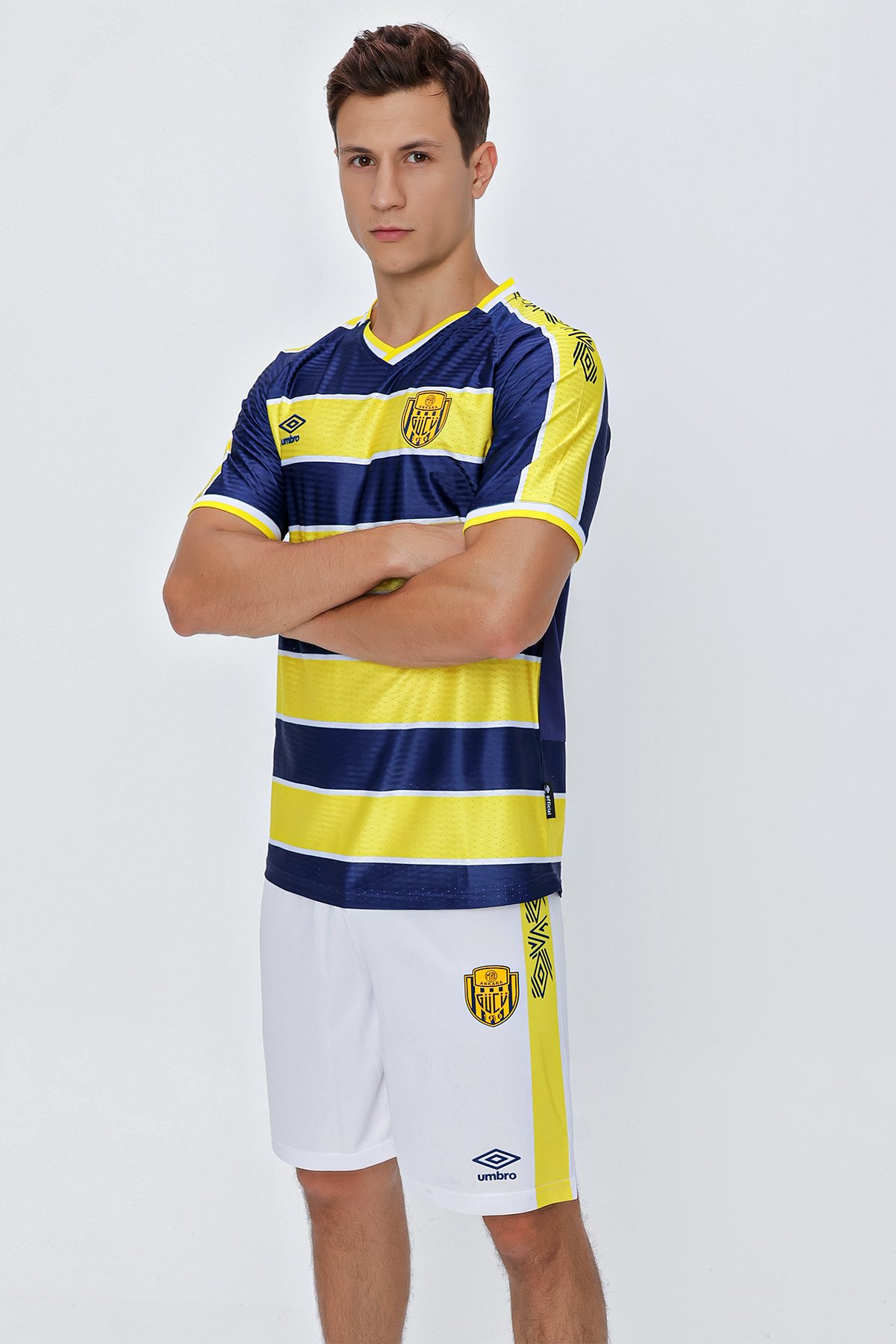 TF-0272 Umbro Ankaragucu Efsane Jersey D.Blue/Yellow