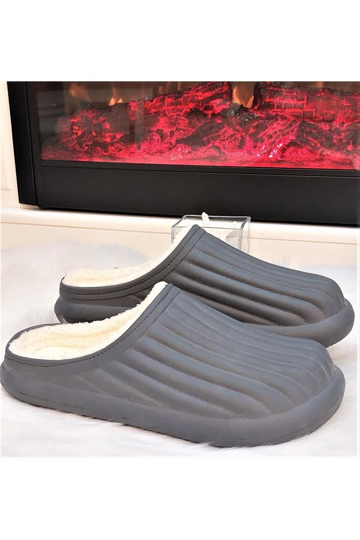 Kışlık Terlik Ev Içi Ofis Terliği