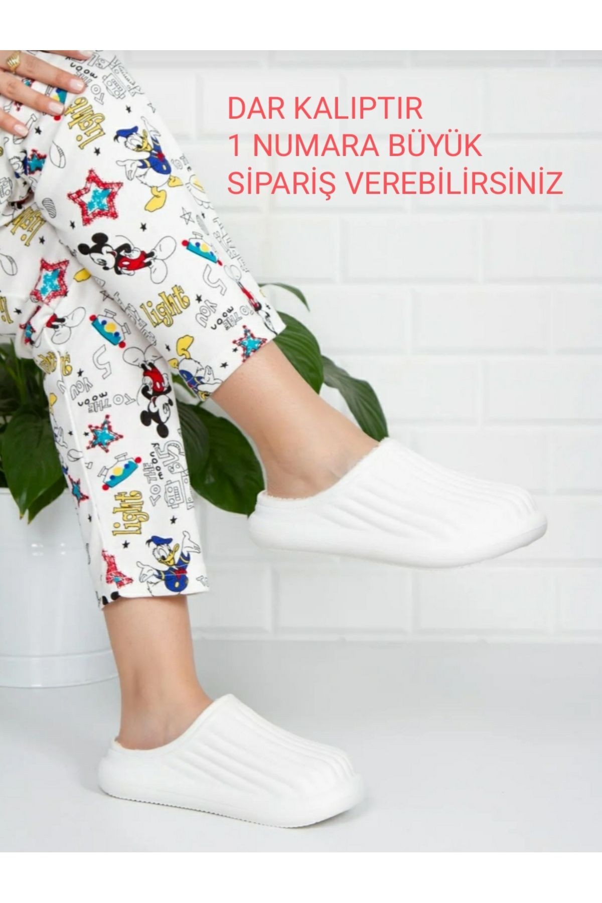 Kışlık Terlik Ev Ofis
