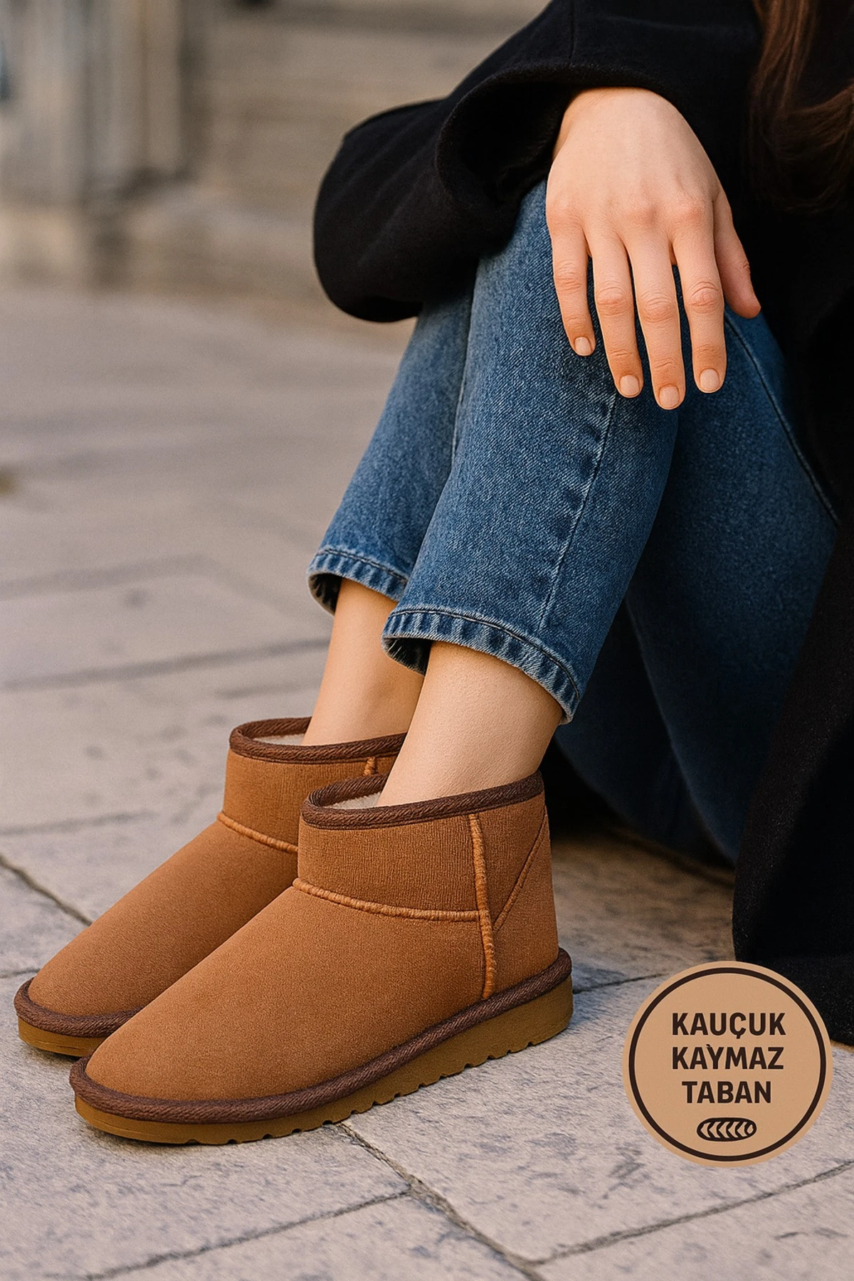 Ultra Mini Kürklü Classic Mini II 1016222 CHE Kadın Bot