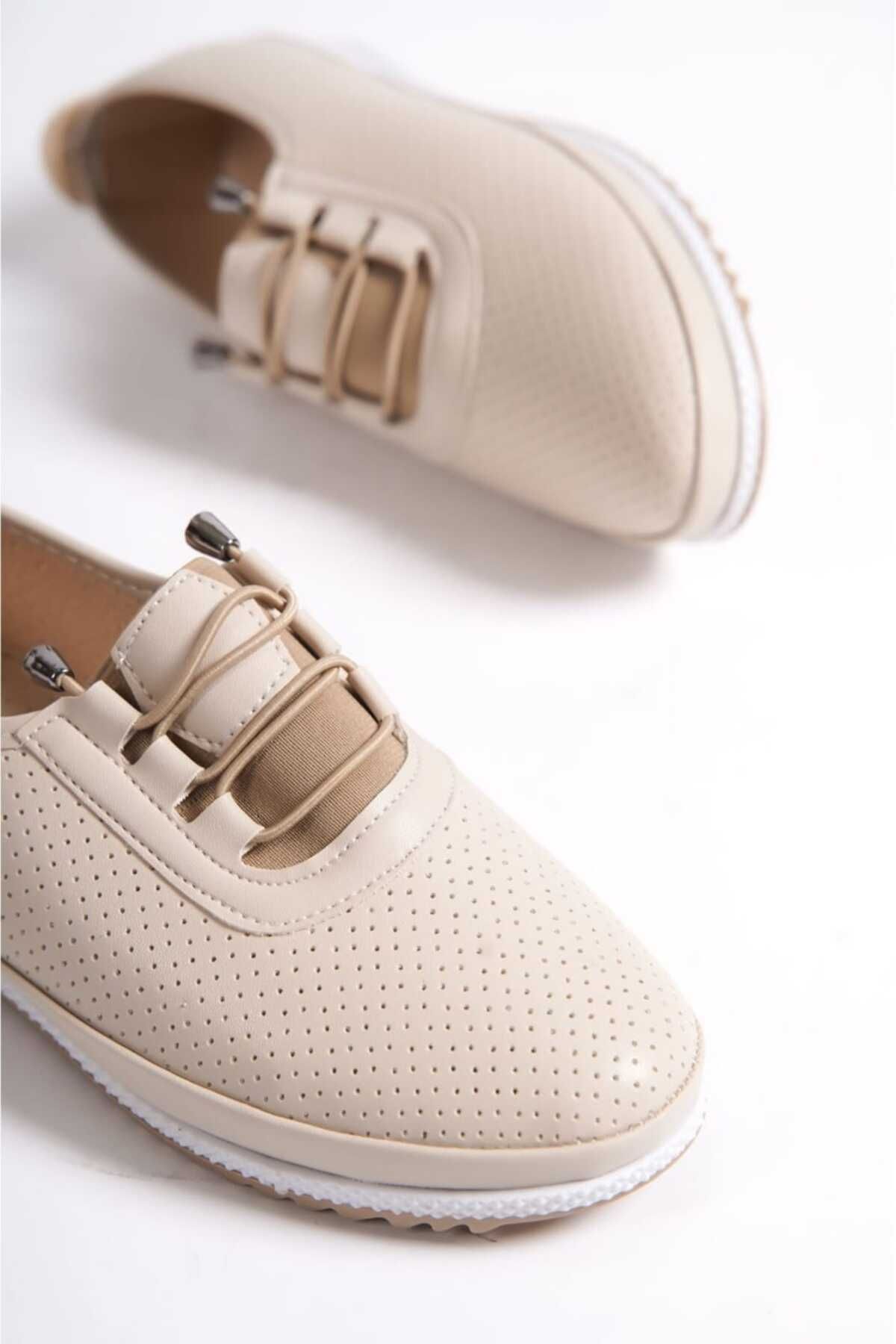 babet ayakkabı delikli günlük780