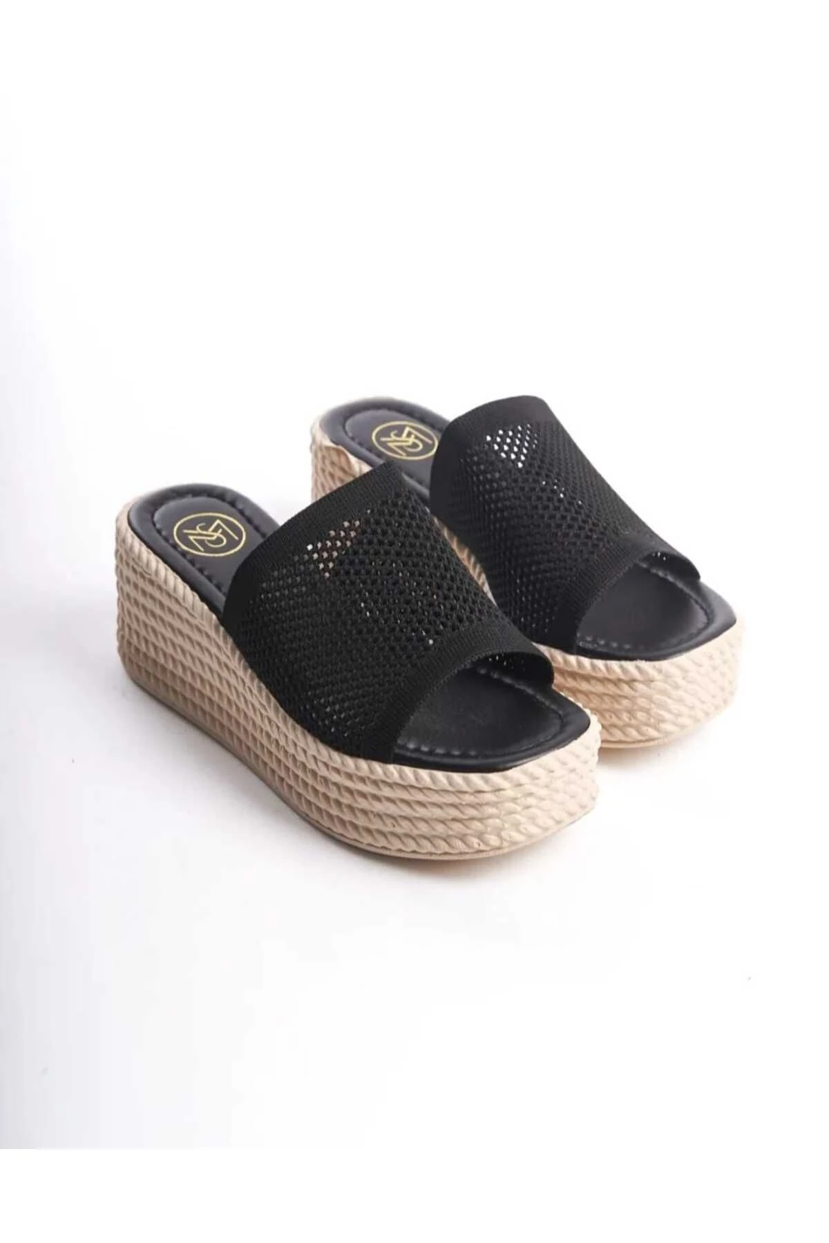 dolgu topuklu terlik