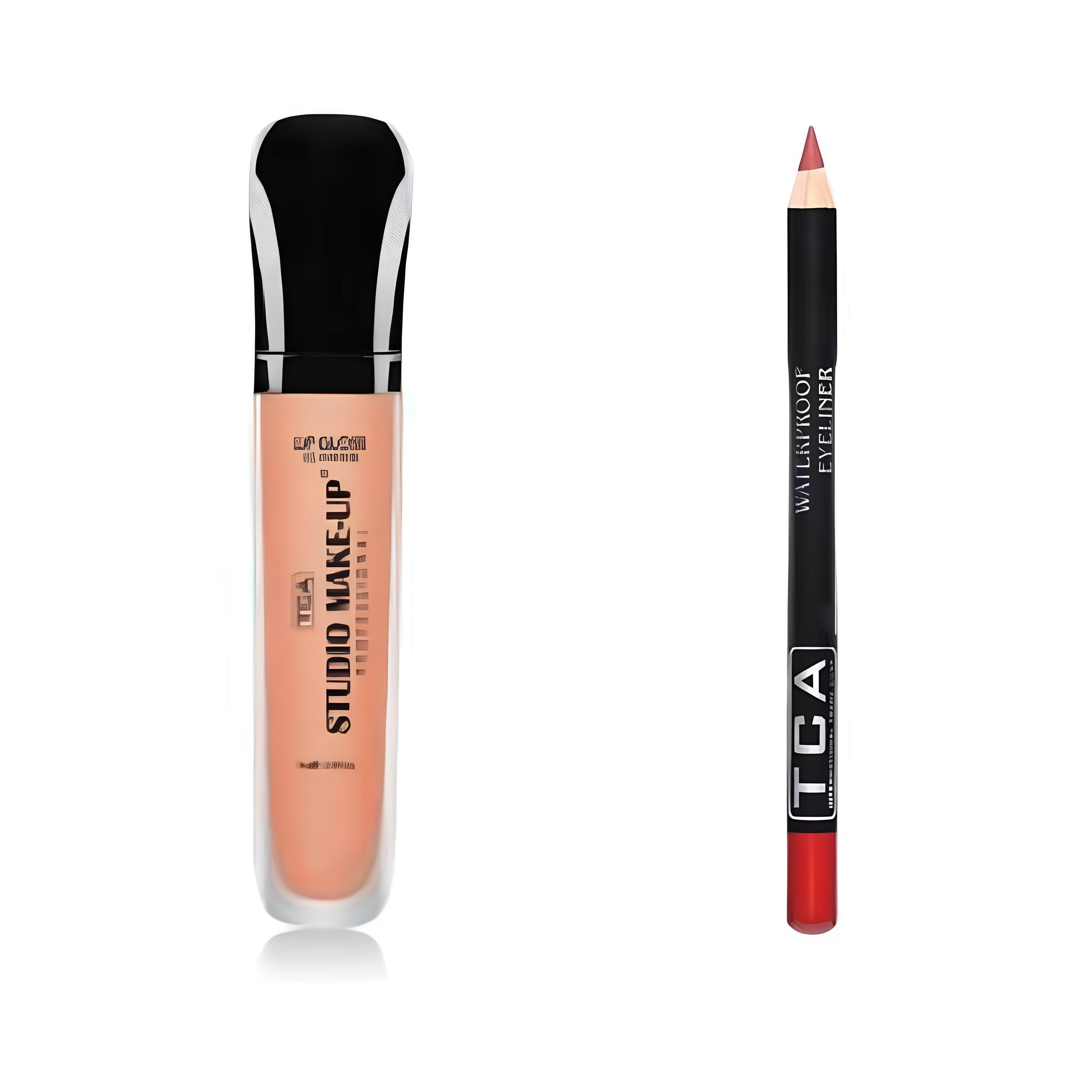 Tca Studio Make-Up Fırçalı Ruj ve Dudak Kalemi Seti Lip Liner - Lip Gloss