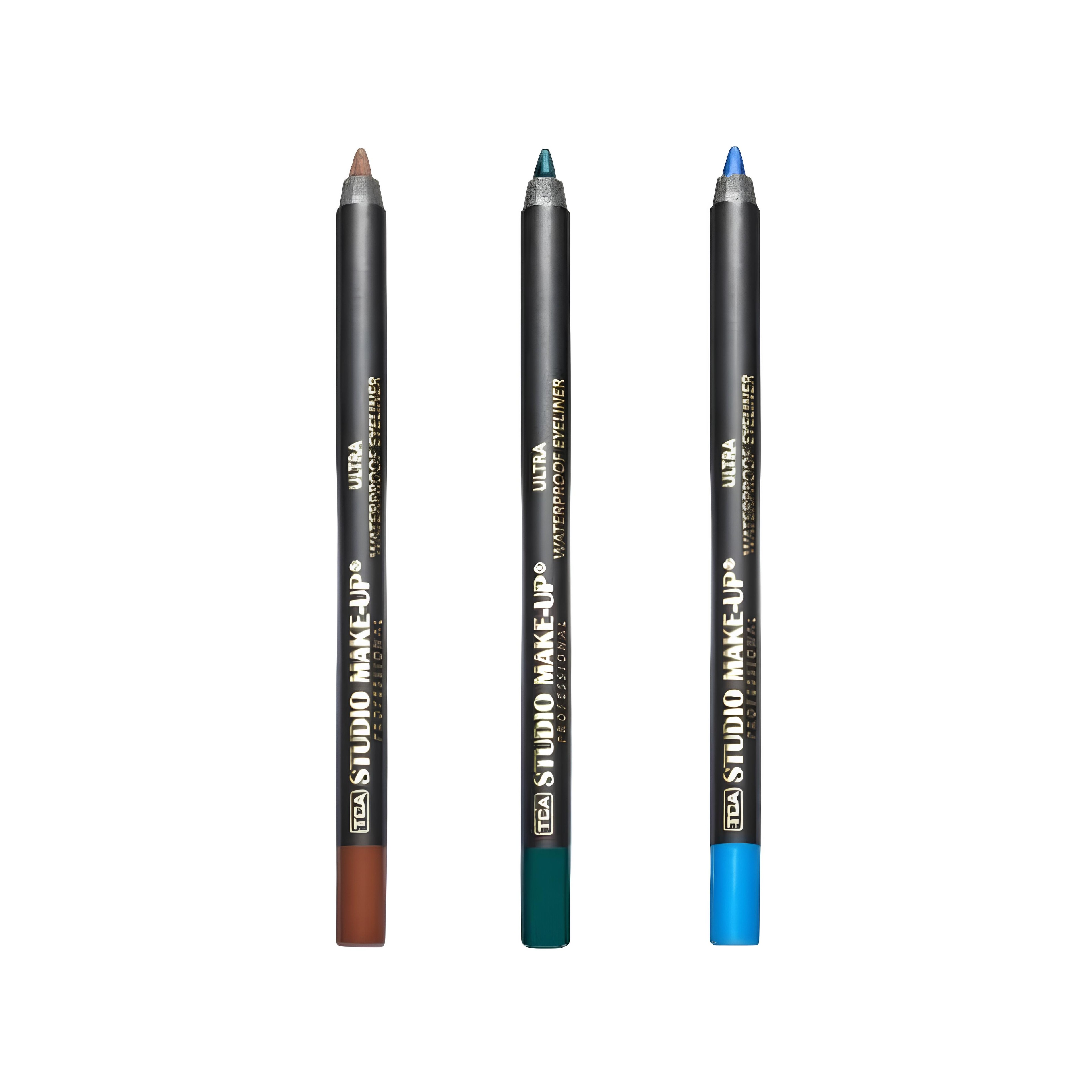 3'lü Renk Ultra Waterproof Suya Fayanıklı Eyeliner Göz Kalemi Seti