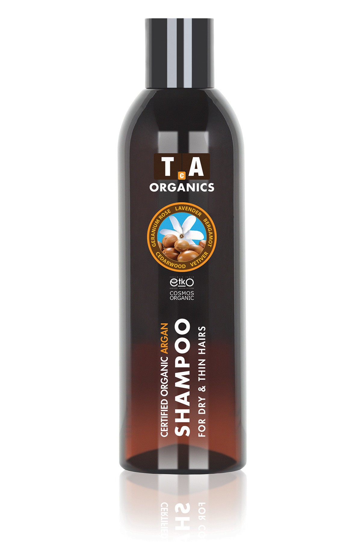 TCA ORGANICS ARGAN SHAMPOO 250ML