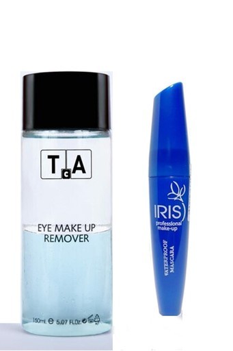 TCA STUDIO MAKE-UP GÖZ MAKYAJ TEMİZLEYİCİ  150ML + DREAM WATERPROF MASKARA SİYAH