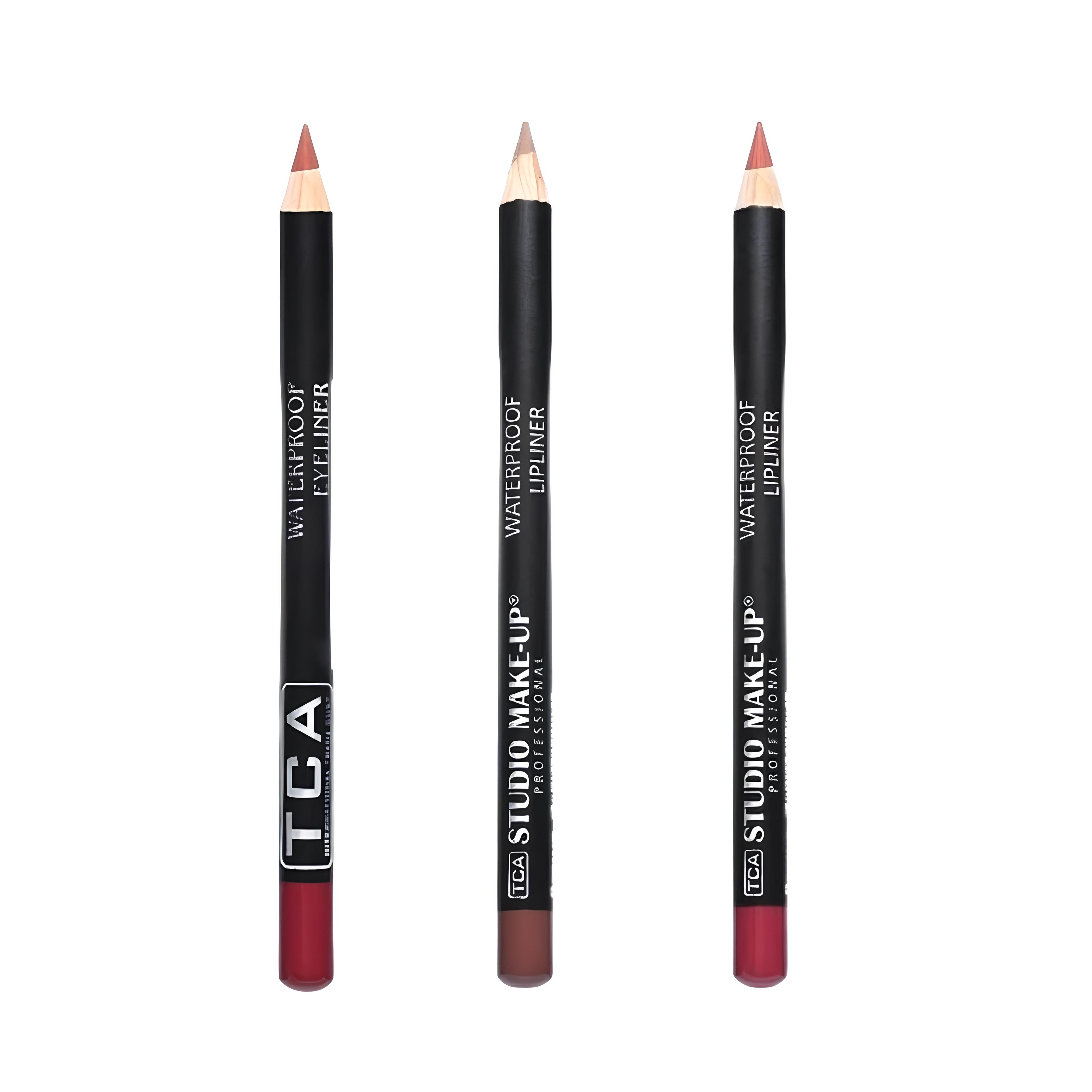 3'lü Renkli Waterproof Lipliner Dudak Kalemi