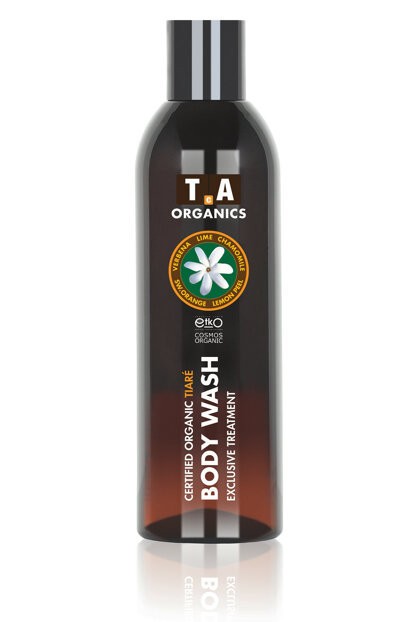 TCA ORGANICS TIARE BODY WASH 250ML