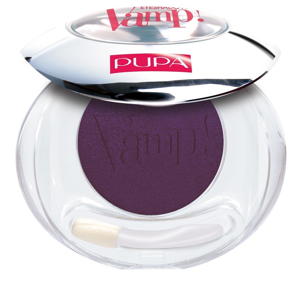 PUPA FAR VAMP COMPACT EYESHADOW-BLACK AUBERGINE