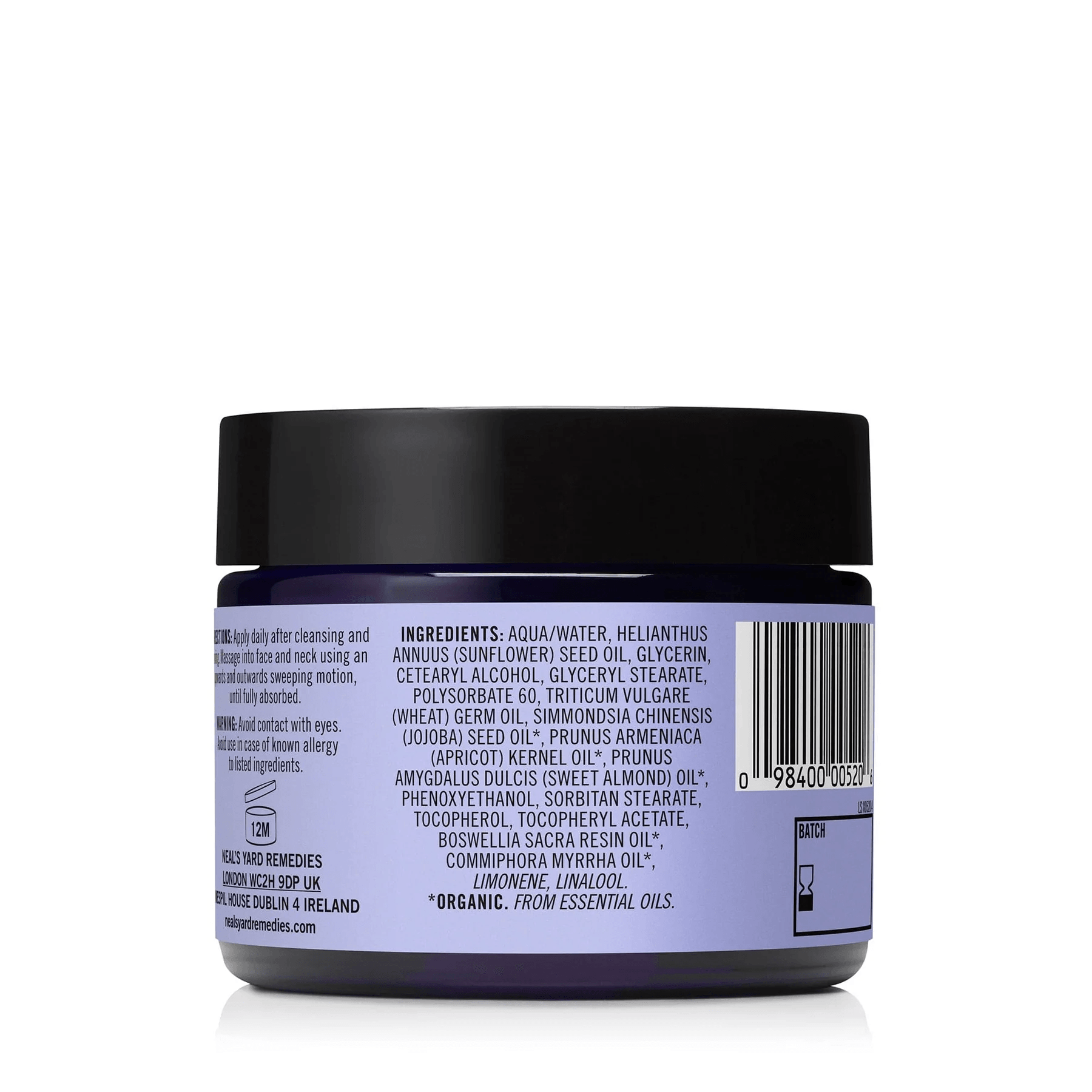 Frankincense Nourishing Cream - Gençleştirici Besleyici Nemlendirici Krem 50g 