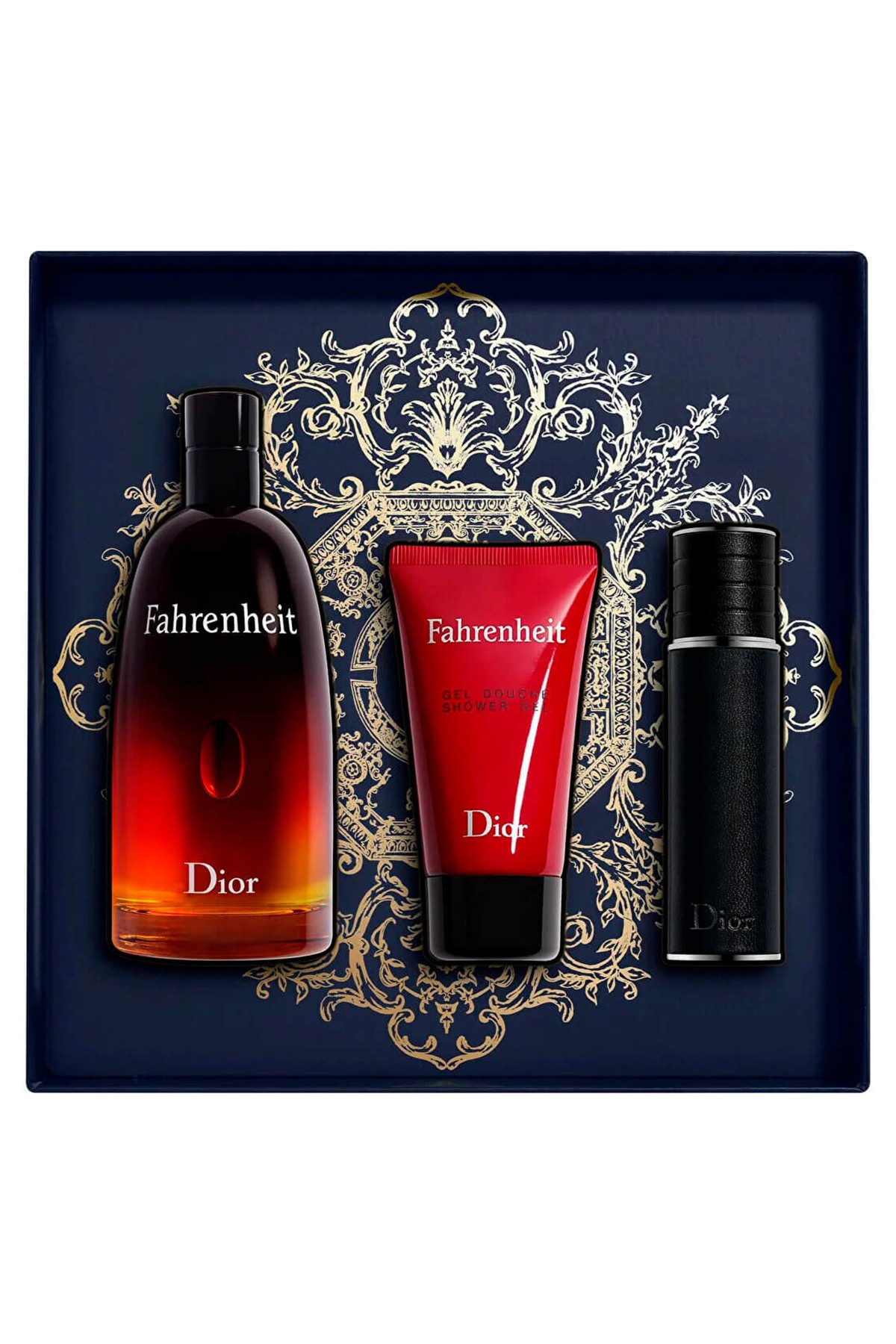 Fahrenheit Edt 100 ml Shower Gel 50 ml Edt 10 ml Erkek Parfüm Set