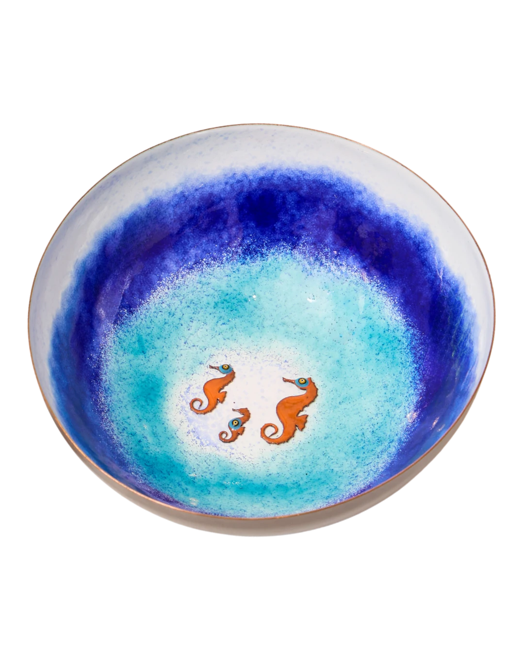 Arkdeco Bakır Kase Aplikeli Seahora Modeli, Orba Form