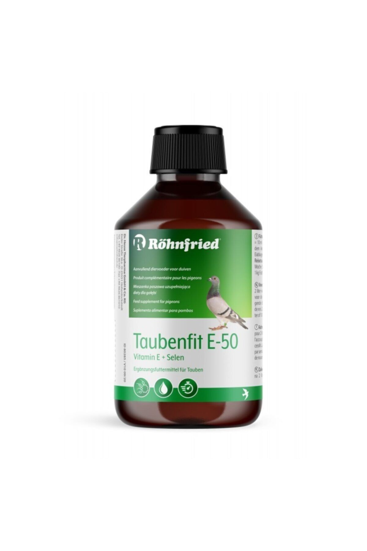 Taubenfit E 50 Selenyum ve E Vitamini Üreme Vitamini 250ml