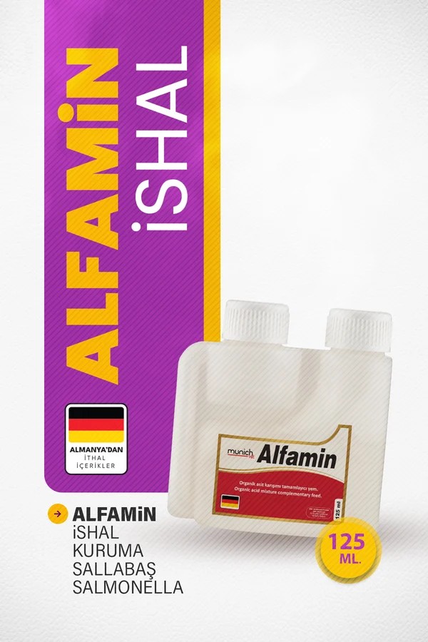 Alfamin Kanatlı Ishal Ürünü 125ml